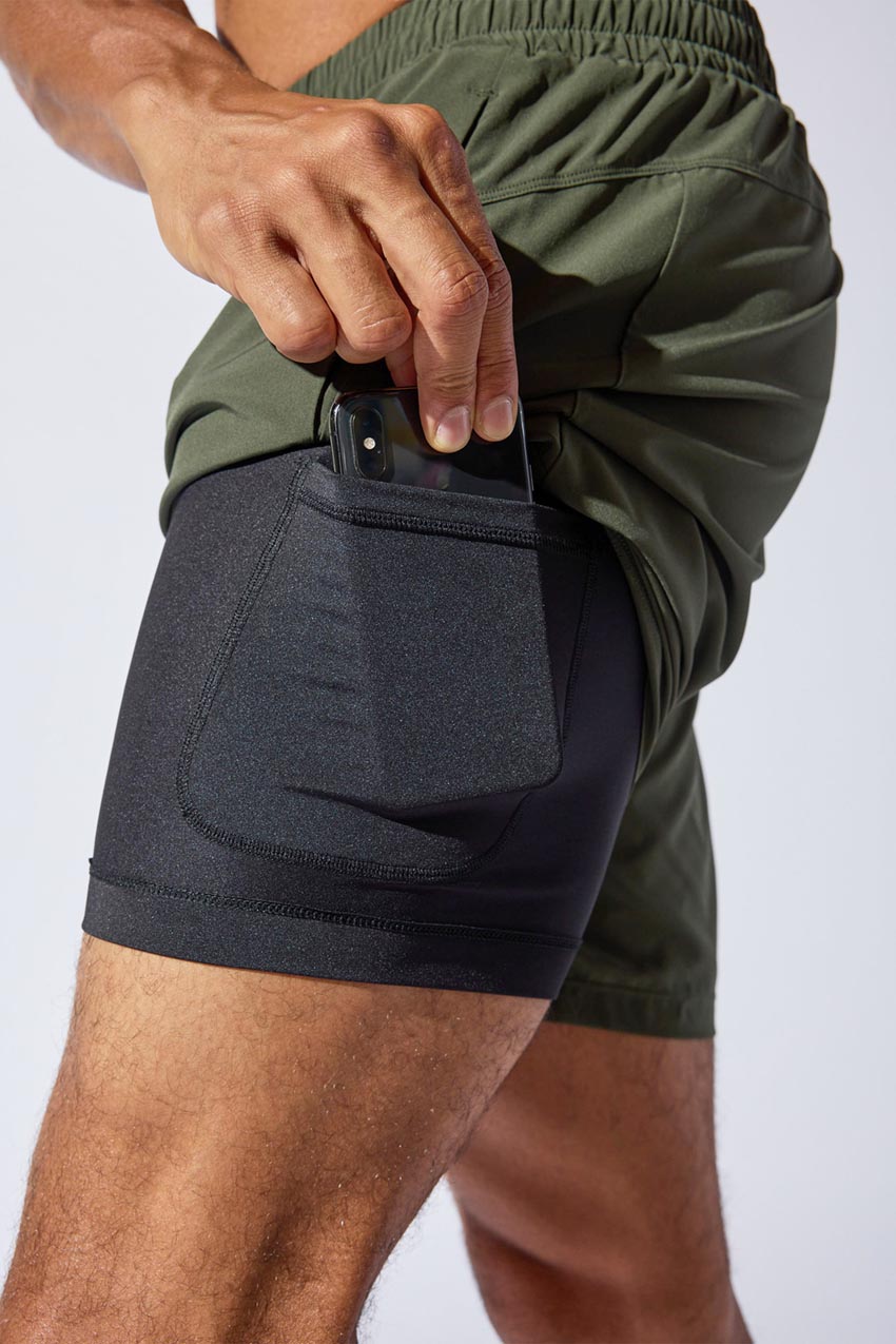 Crux 9” Recycled Polyester Short with Liner