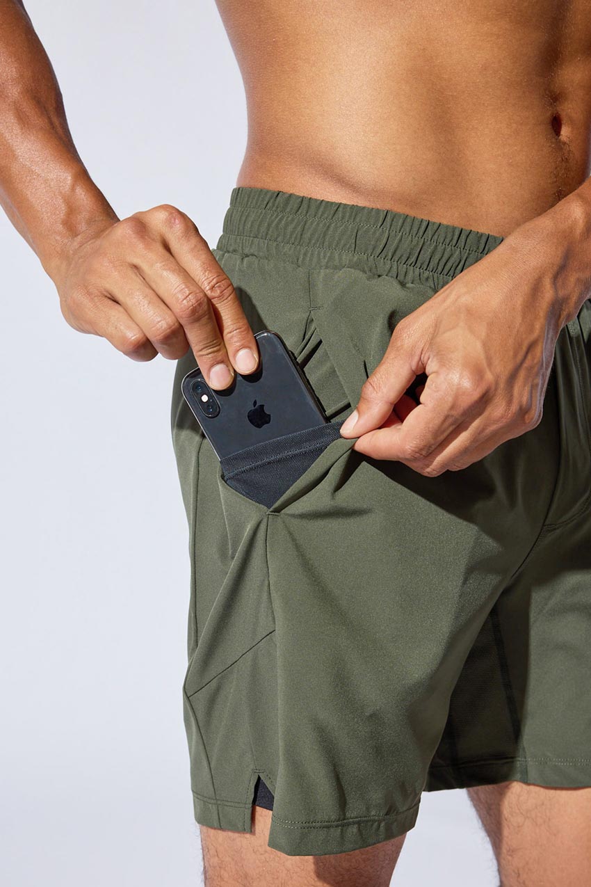 Crux 9” Recycled Polyester Short with Liner