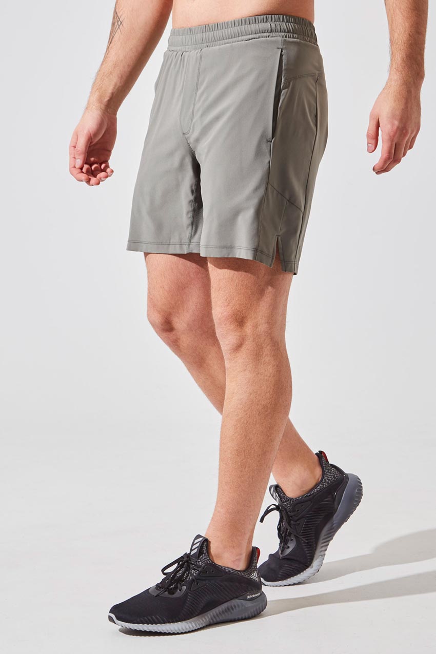 MPG Sport men's Catch 7” Recycled Polyester Short with Liner in Desert Sage