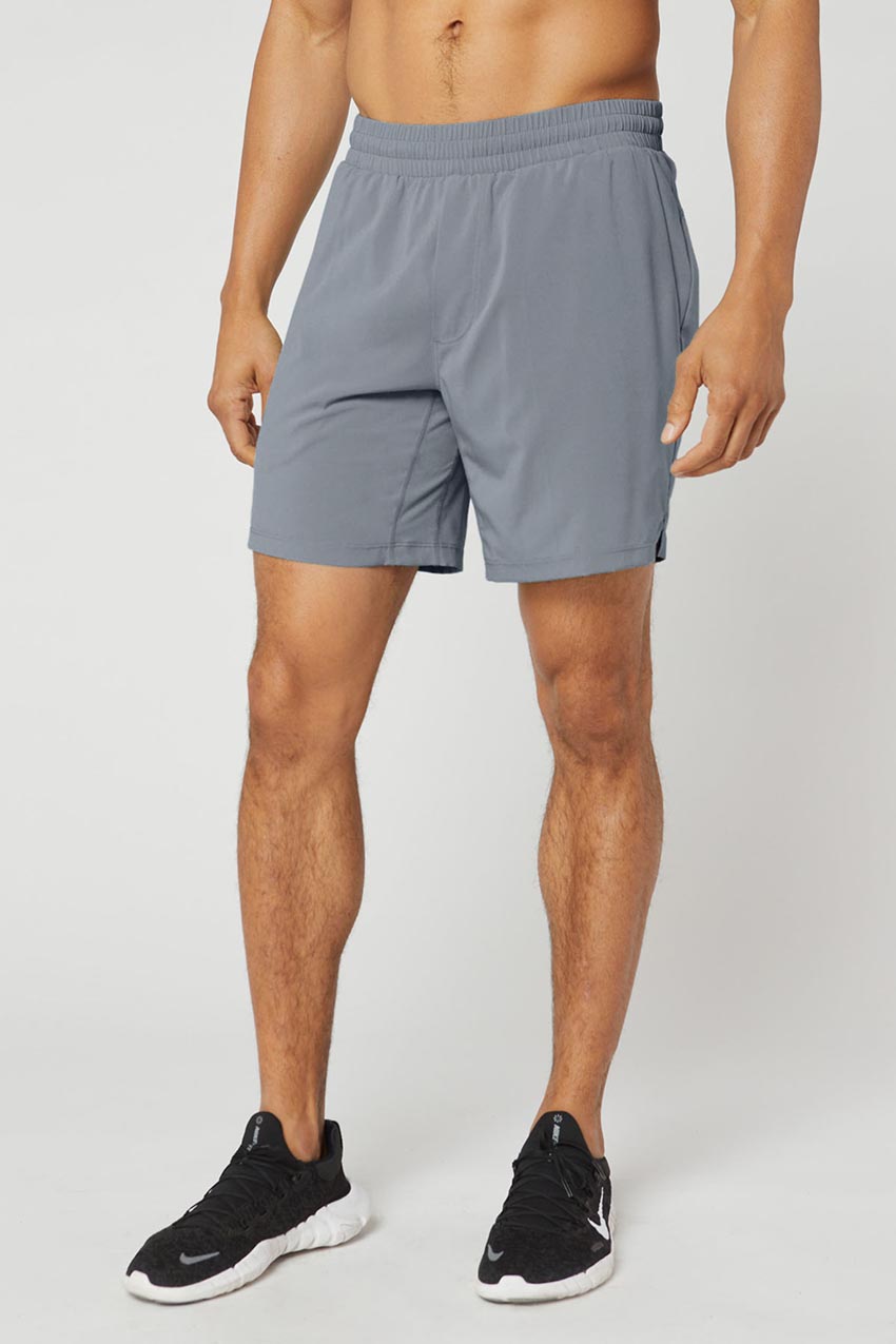Ezra Stride 7" Recycled Polyester Active/Swim Short with Liner