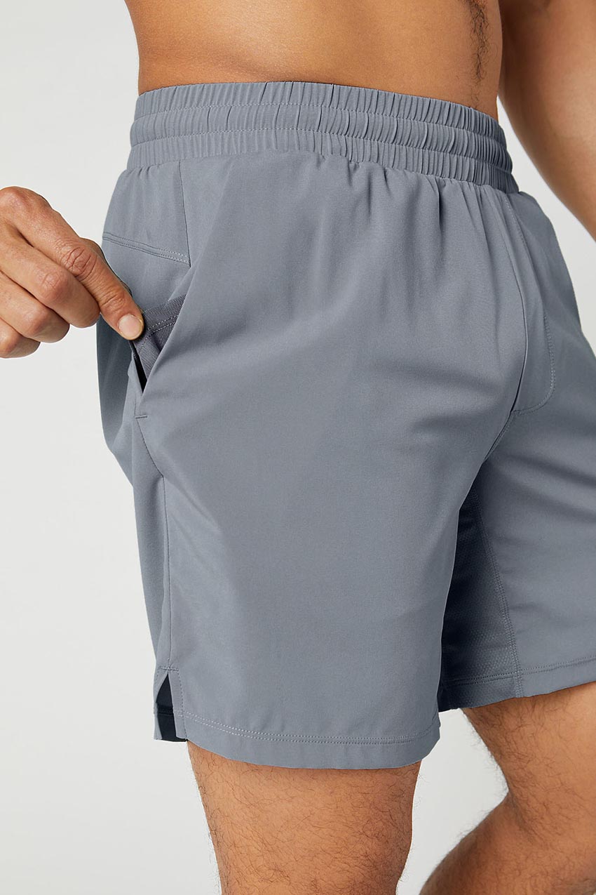 Ezra Stride 7" Recycled Polyester Active/Swim Short with Liner