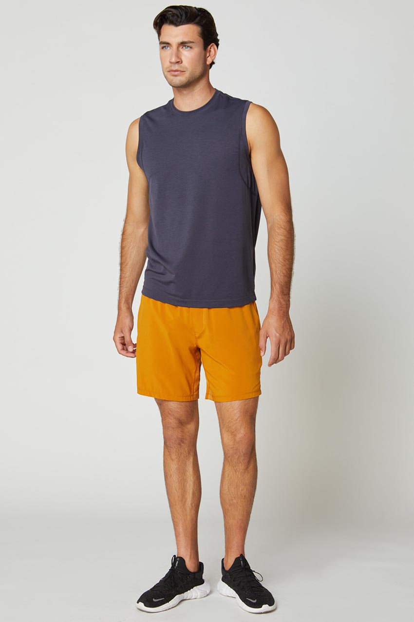 Ezra Stride 7" Recycled Polyester Active/Swim Short with Liner