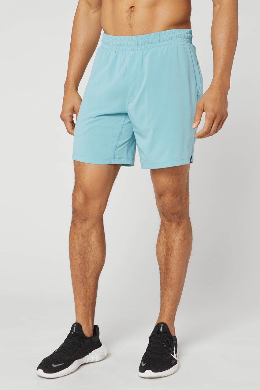 Ezra Stride 7" Recycled Polyester Active/Swim Short with Liner