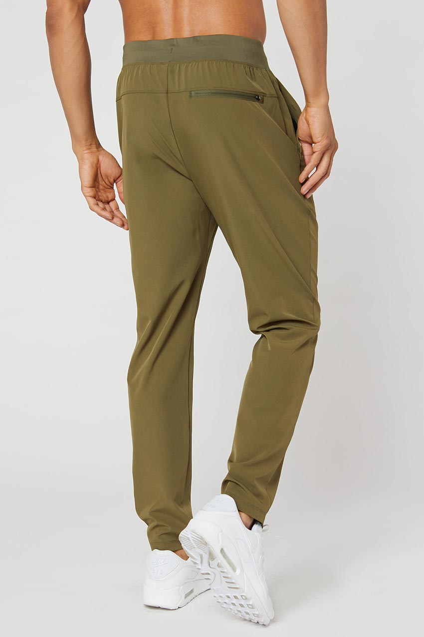 Lithe Recycled Polyester Stretch Woven Pant