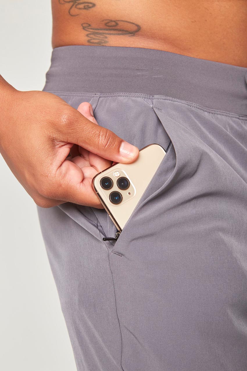 Lithe Recycled Polyester Stretch Woven Jogger
