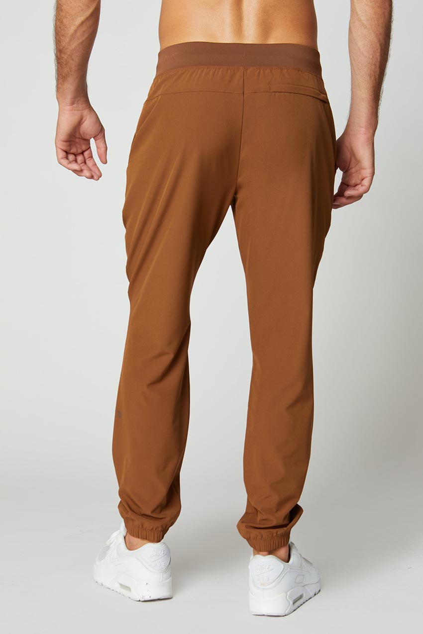 Lithe Recycled Polyester Stretch Woven Jogger