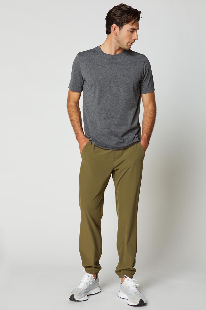 Lithe Recycled Polyester Stretch Woven Jogger