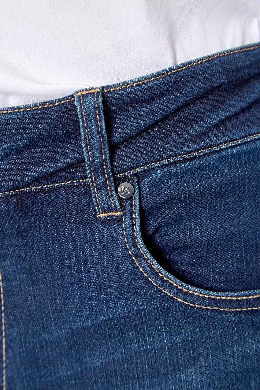 PerformFit Escape Straight Washed Indigo Jeans