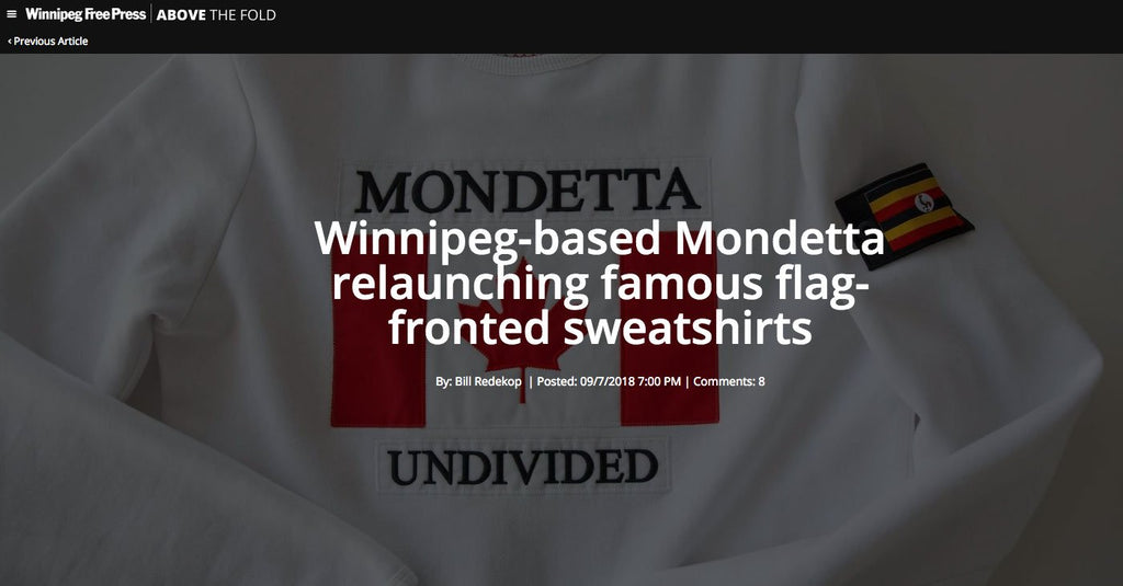 Mondetta gets down to business – Winnipeg Free Press