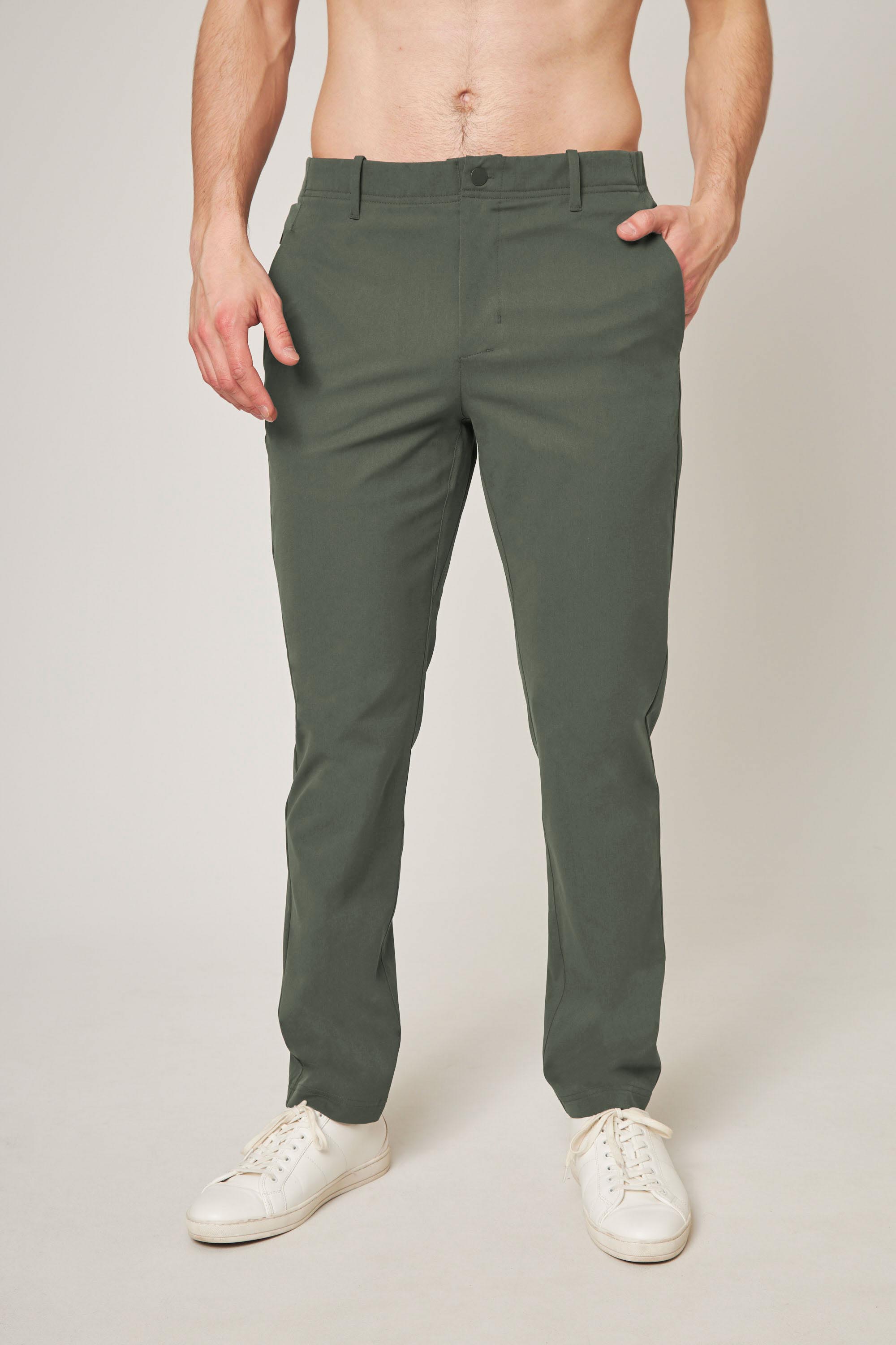 Trendy MONDETTA Olive Green Cargo Pants