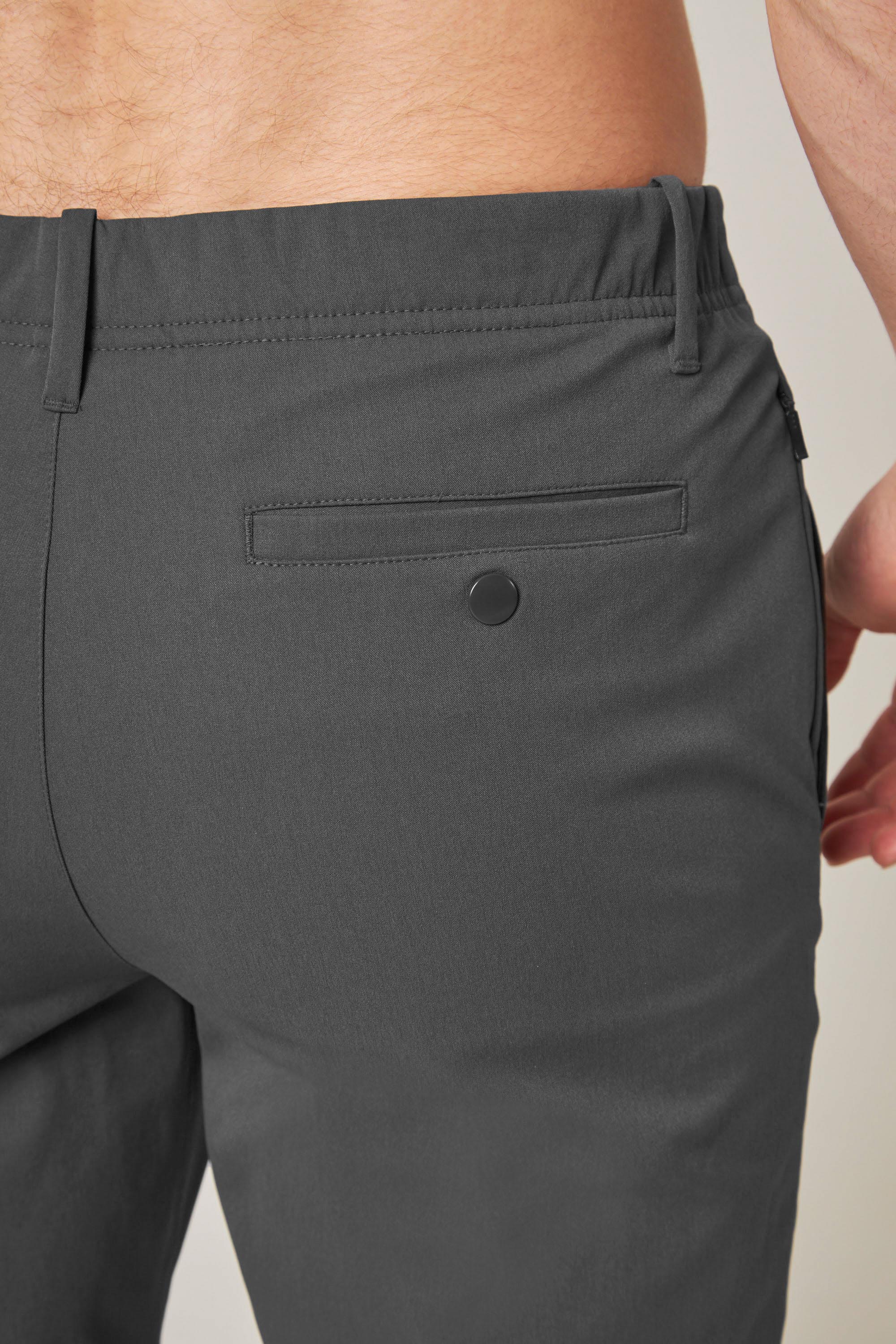 Gray Side Zipper Travel Pants – MONDO Menswear