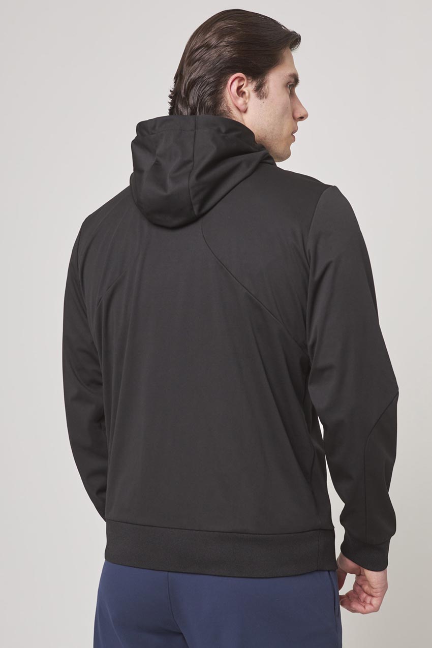 Mondetta Men's Full Zip Hooded Active Jacket