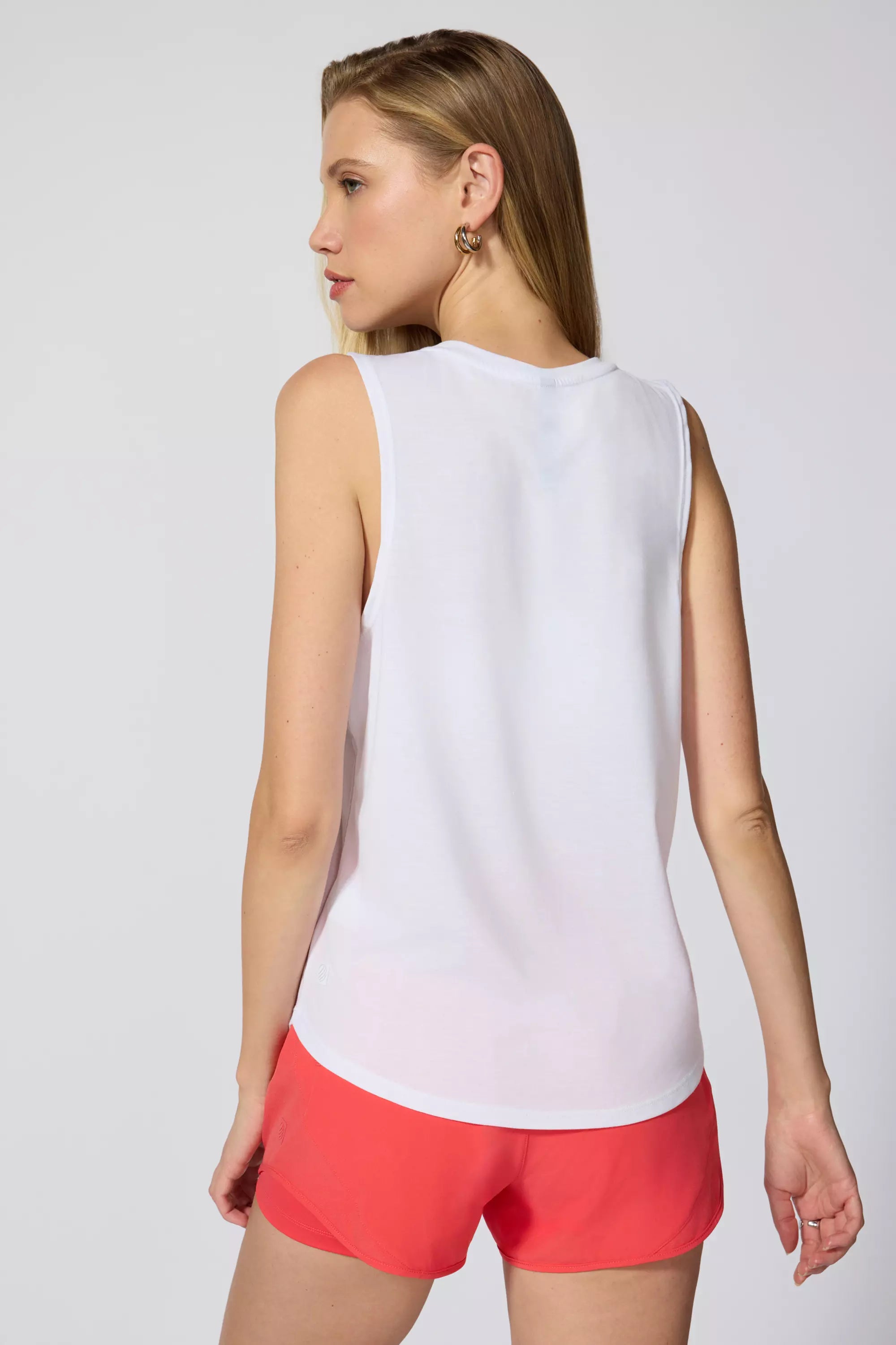 Performance tricot Tank - Blanc