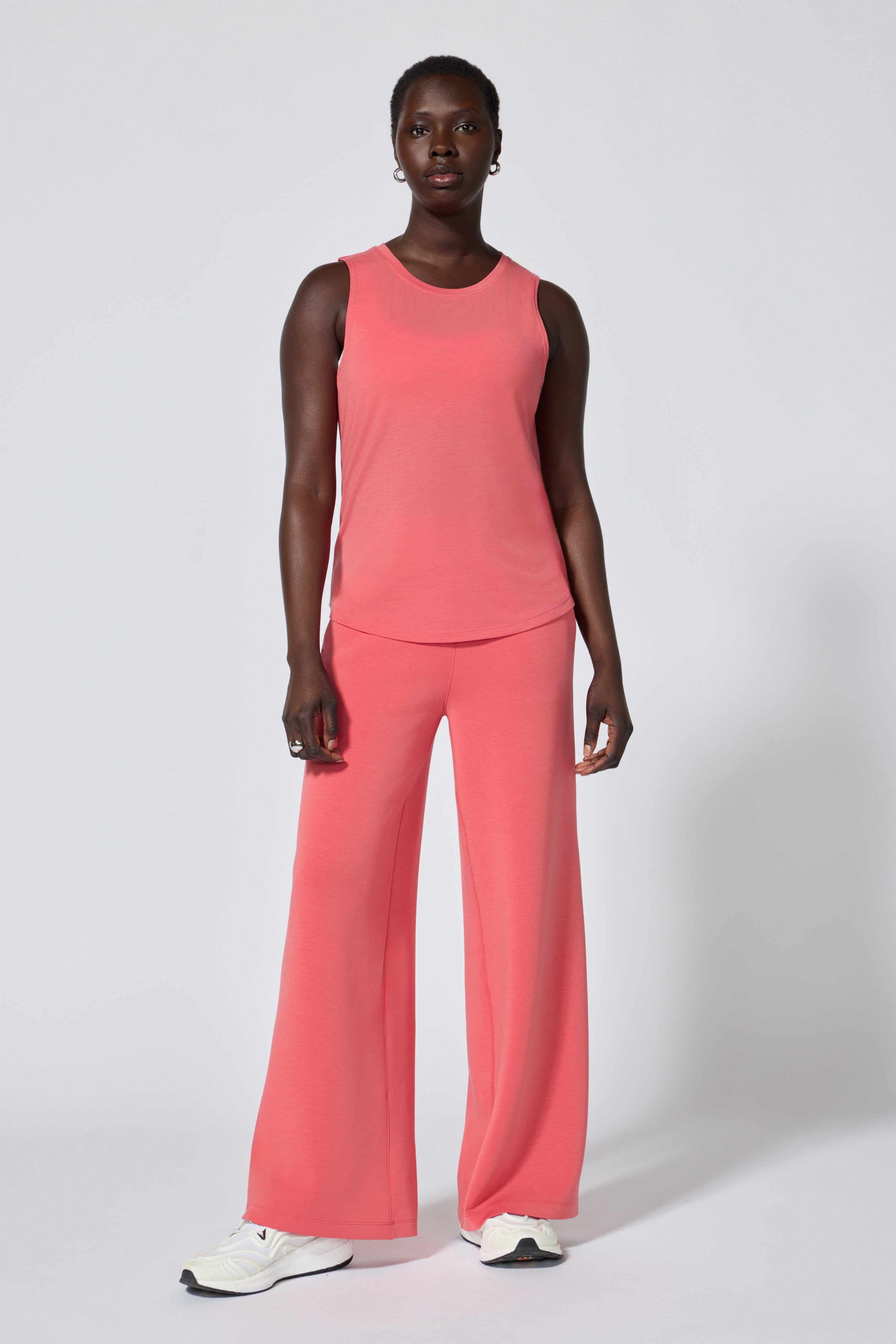 Performance Knit Tank - Mineral Red