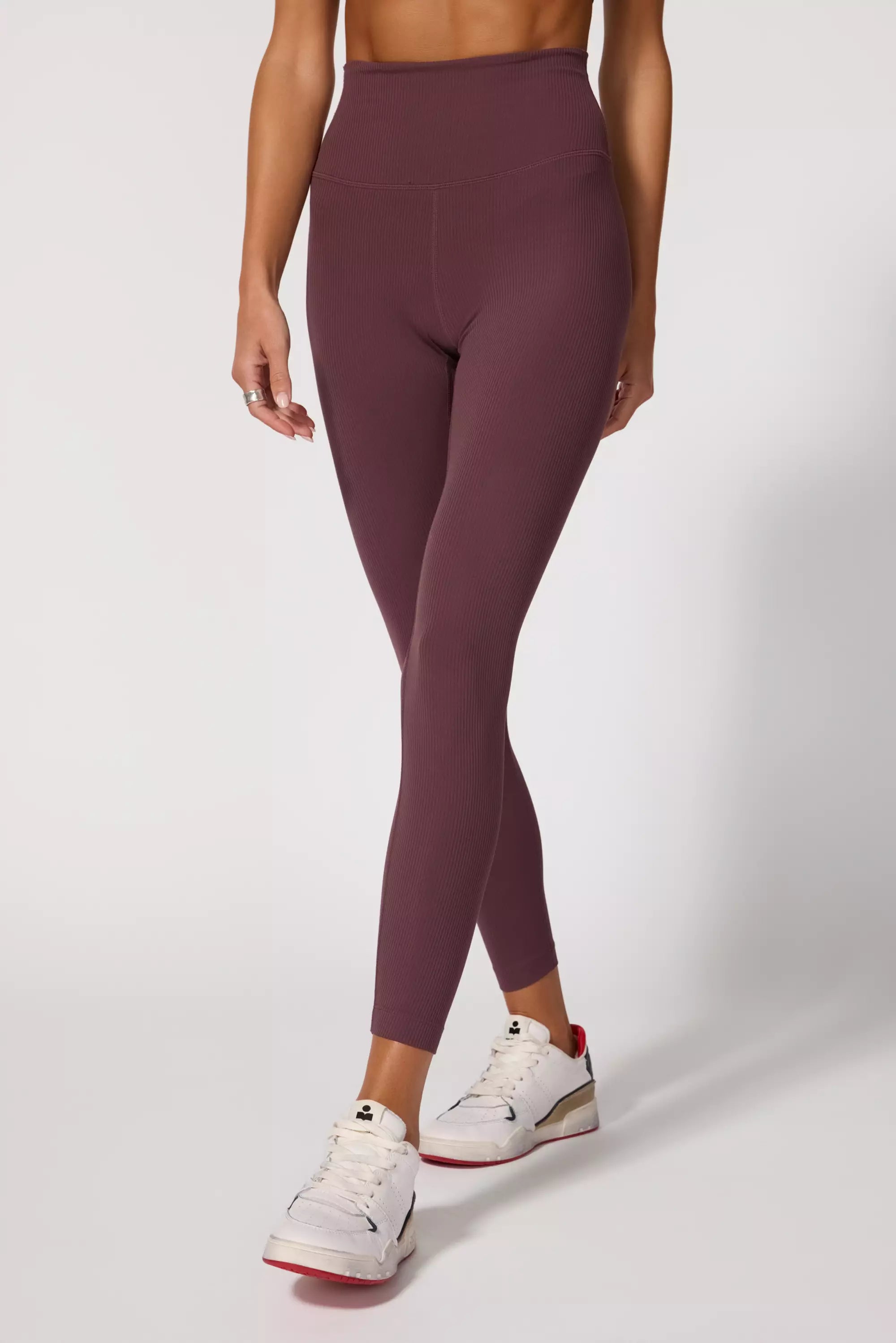 Ribbed Legging - Huckleberry