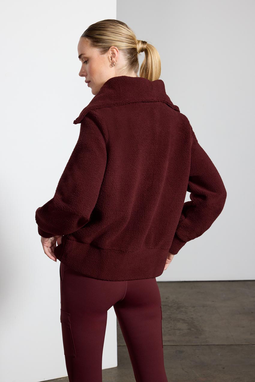 Levitate Half-Zip Berber Pullover