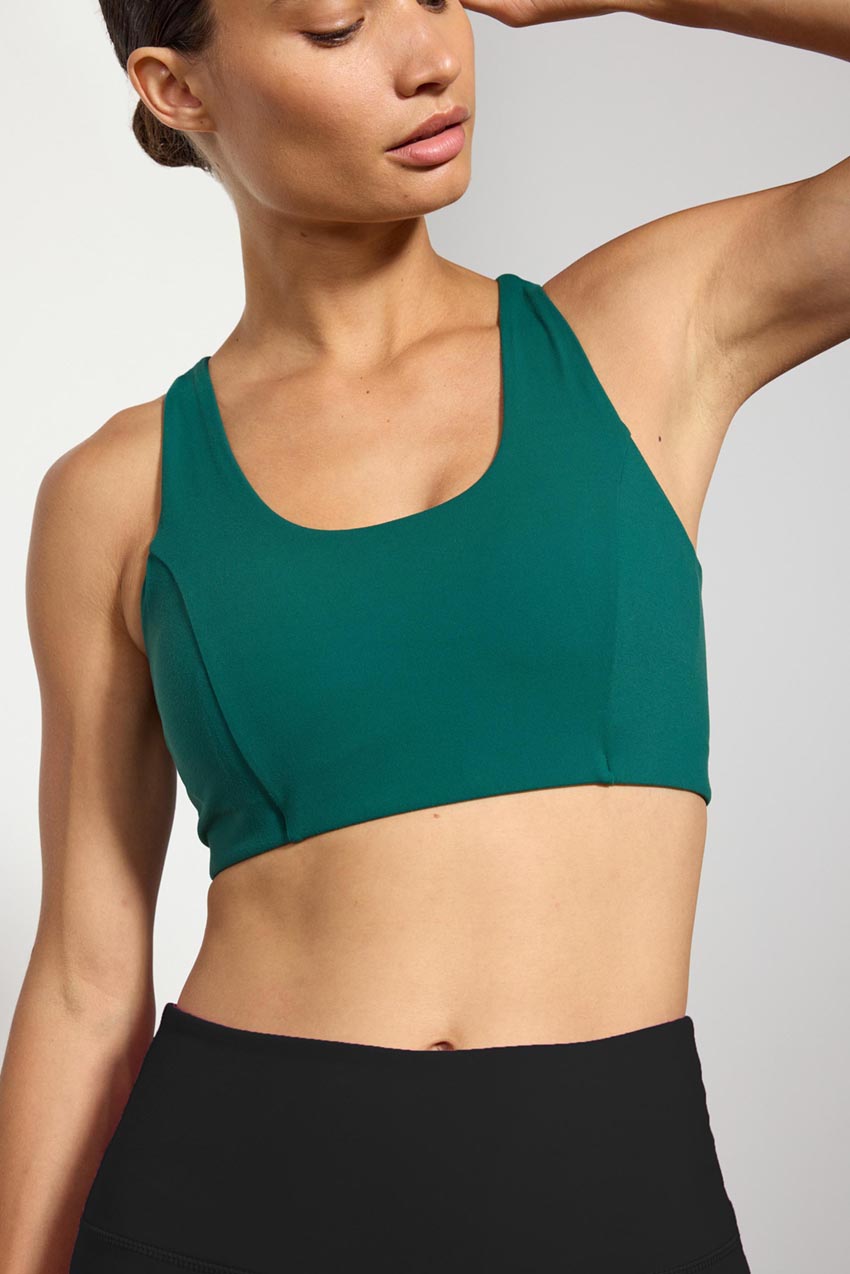 32 Degrees Cool Seamless Racerback Athletic Gym Sports Bra Top