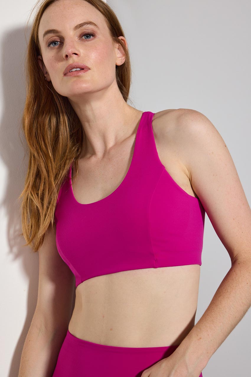 Sports Bra with Front Key-Hole