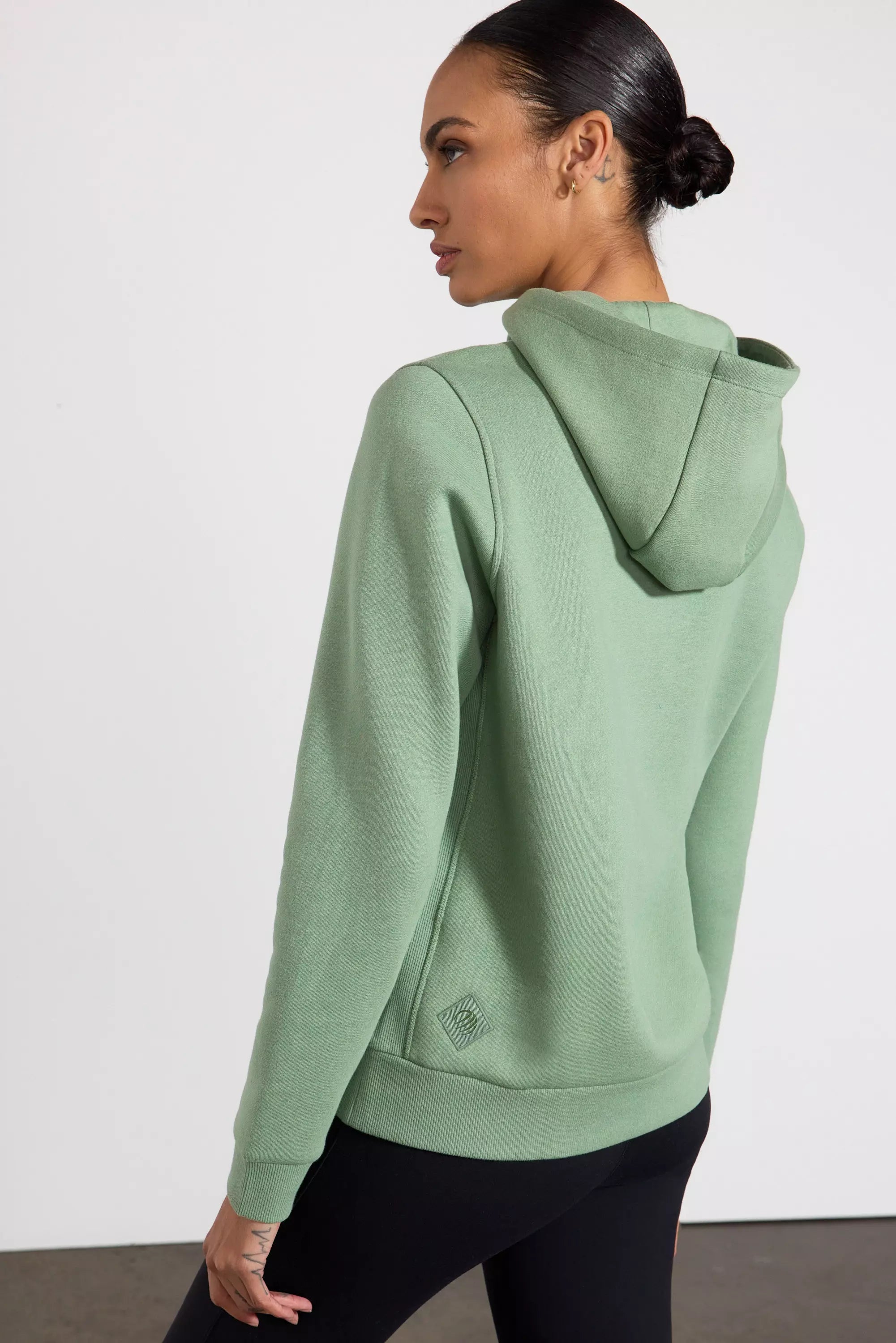 Comfort Fleece Pullover Hoodie - Hedge Green