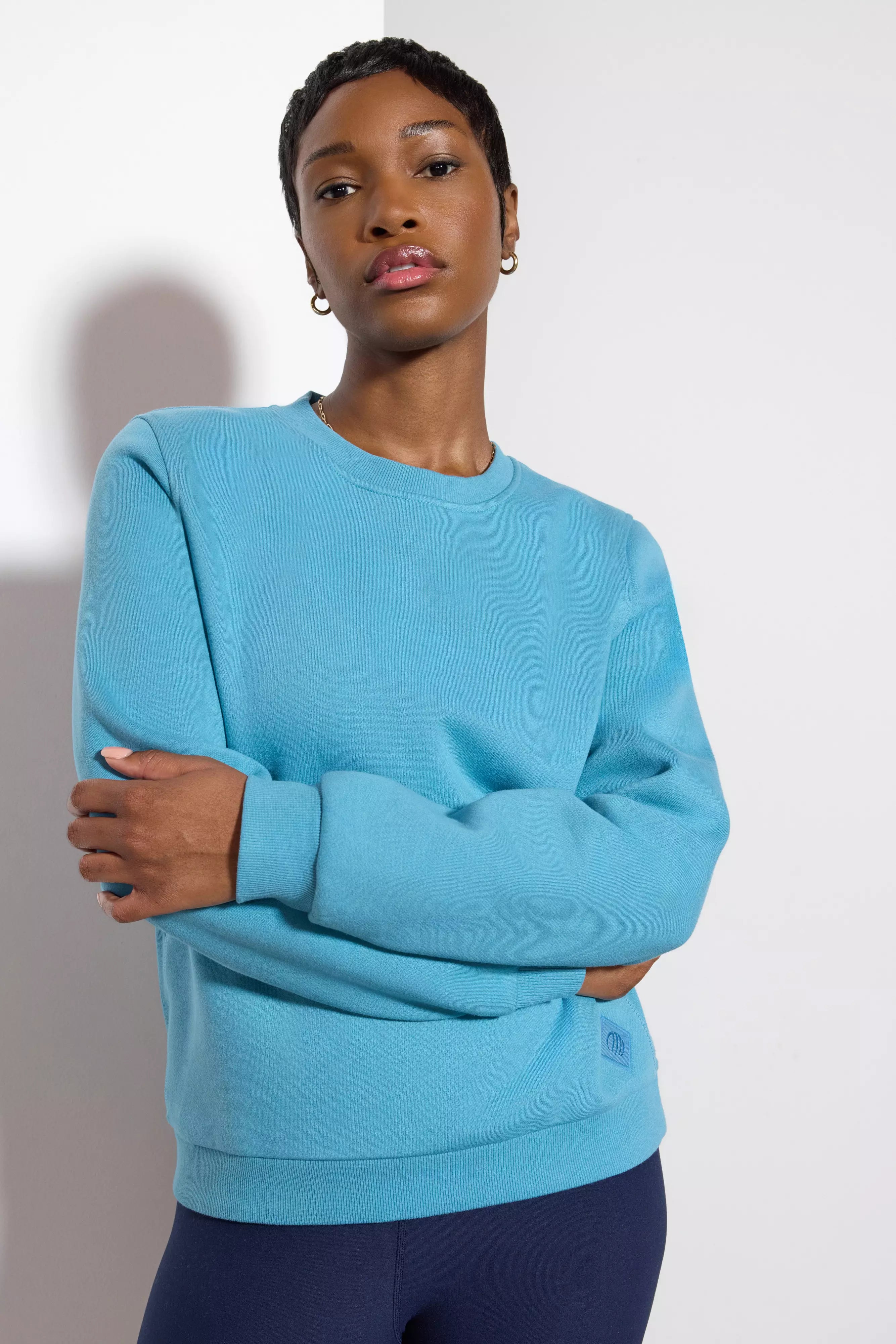 Luxefleece Sweatshirt - Adriatic Blue