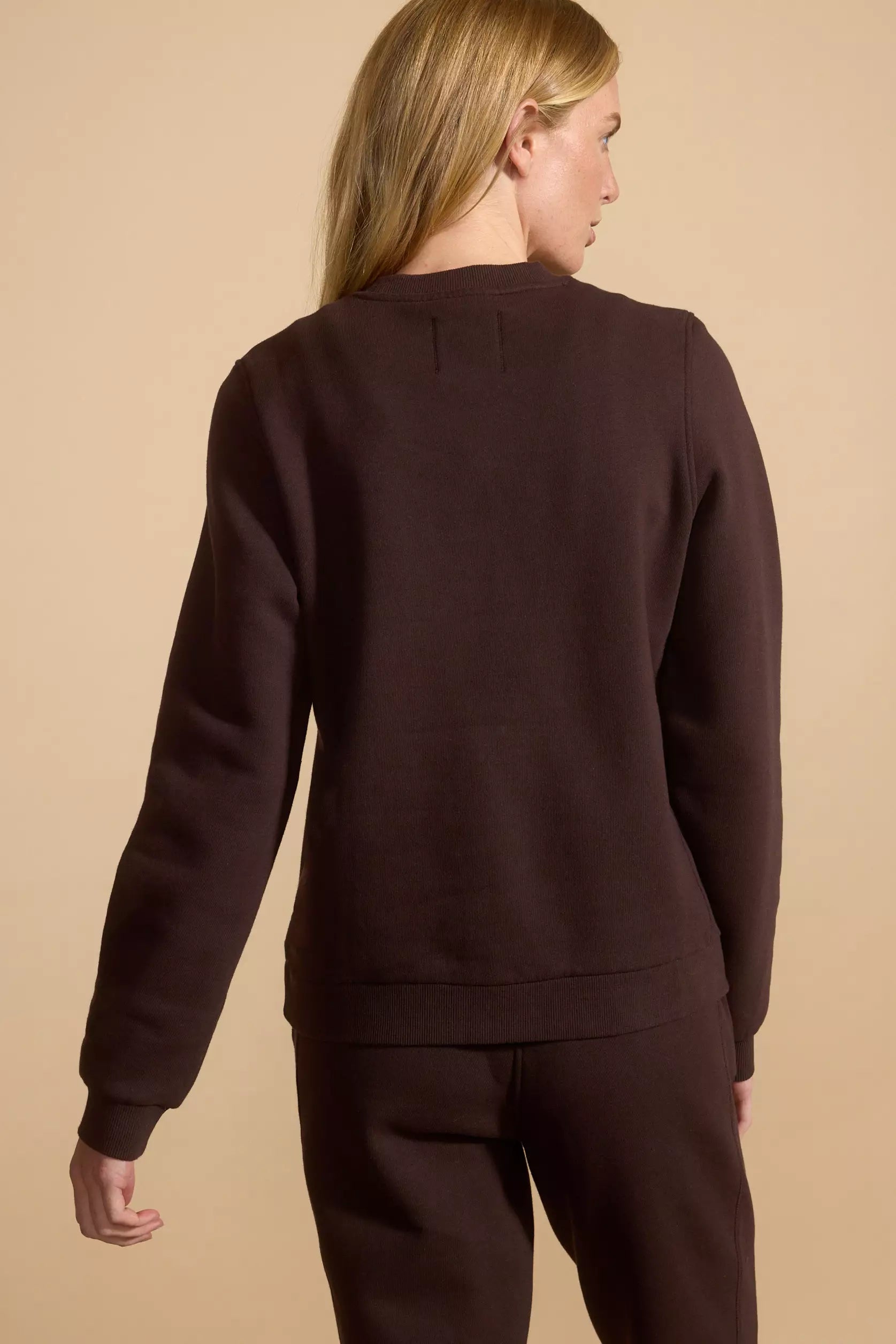 Luxefleece Sweatshirt - Chocolate Brown