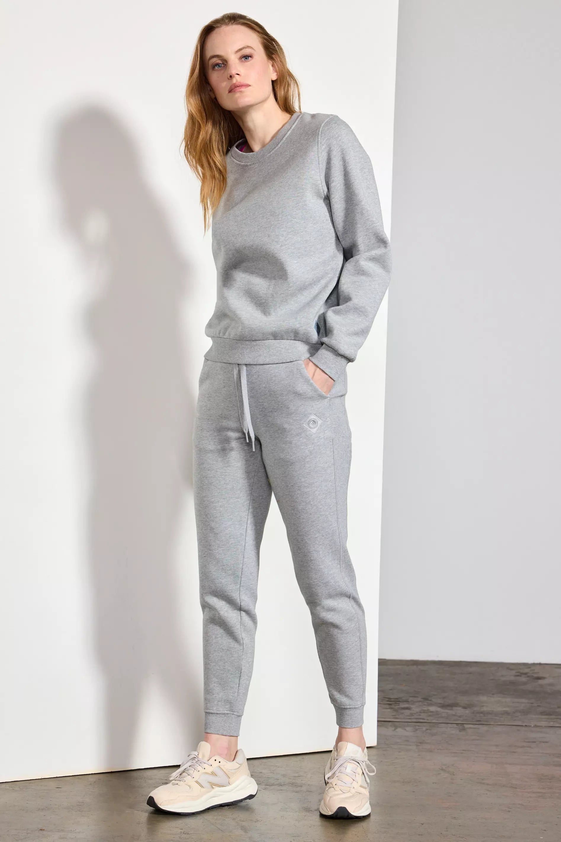 Comfort Fleece Sweatshirt - Htr Concrete