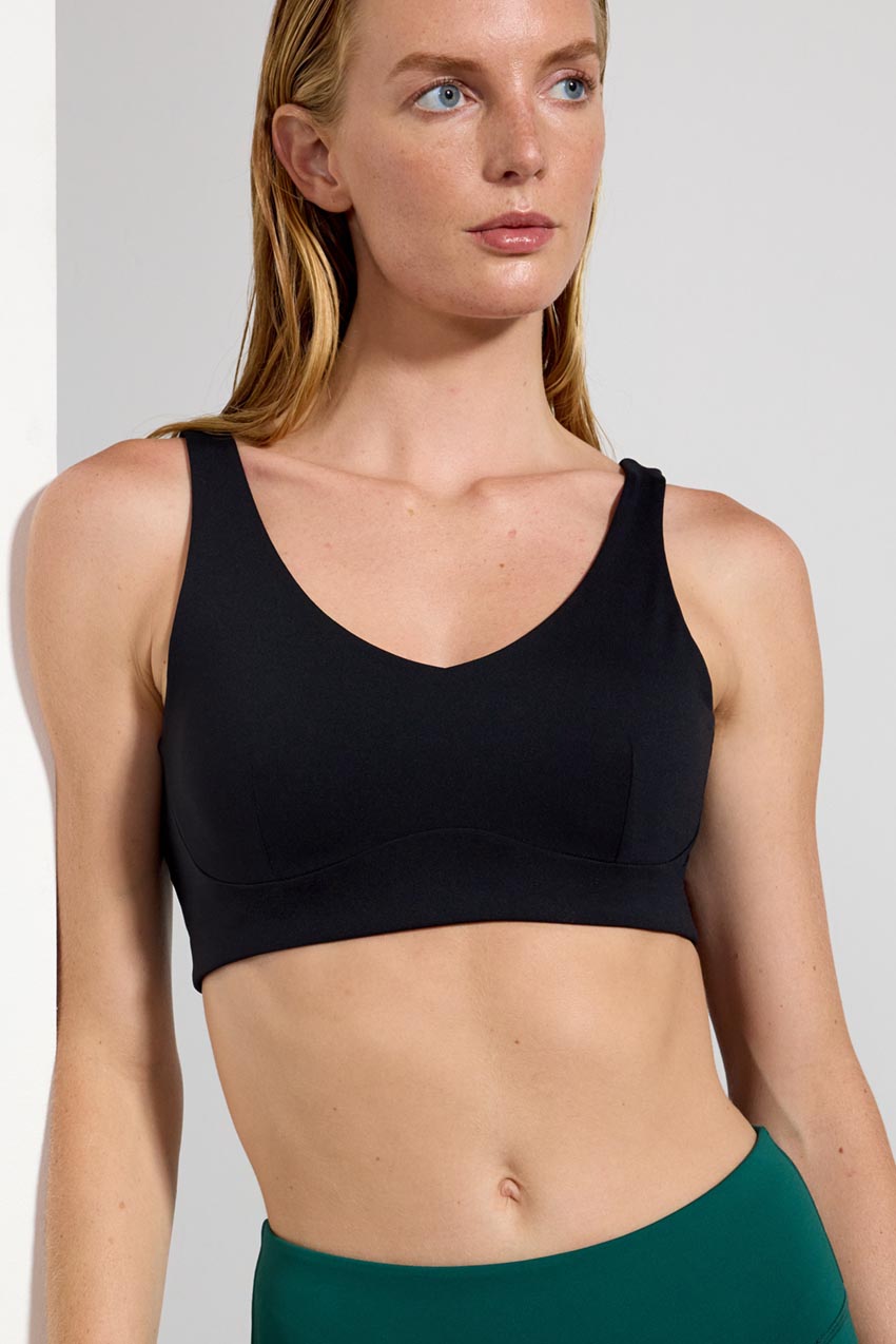 Dynamic Double Medium Support Sports Bra – Align Off