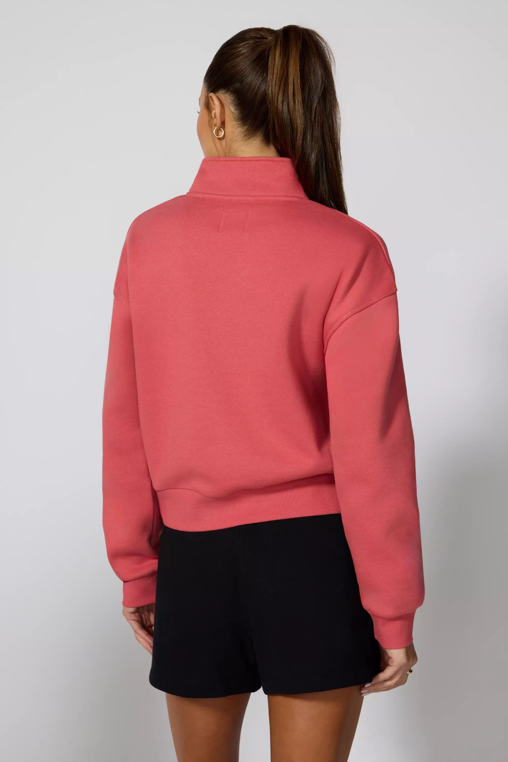 Luxefleece 1/4 Zip - Red minéral