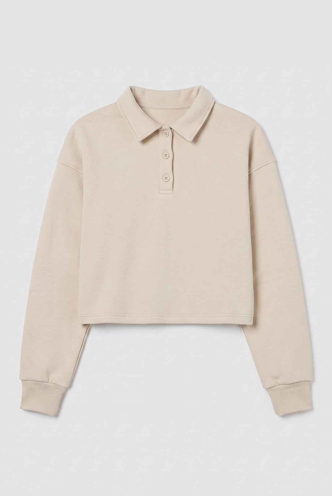 Luxefleece Polo - Stone