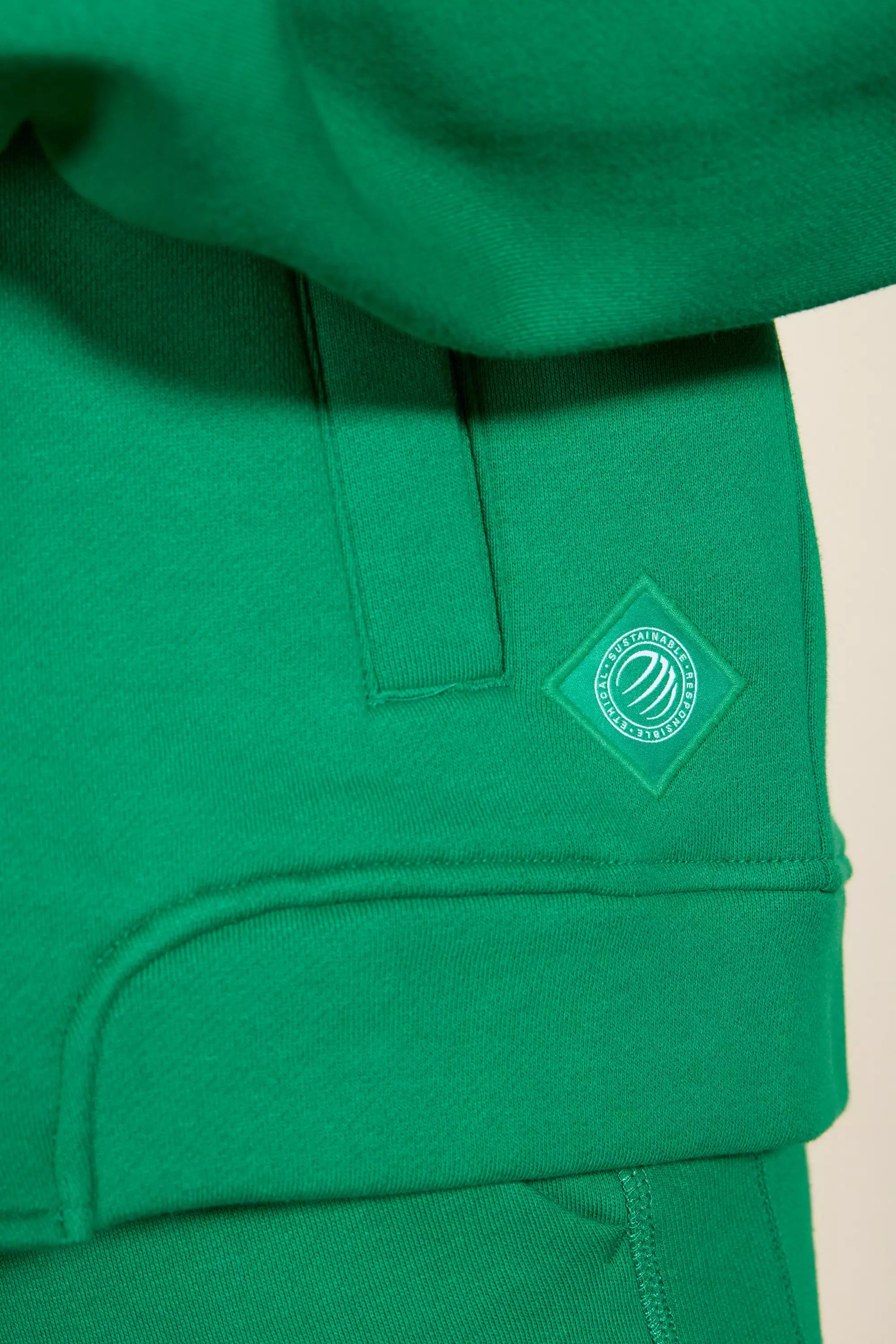 Chaqueta de bombardero de luxefleece - abundante verde