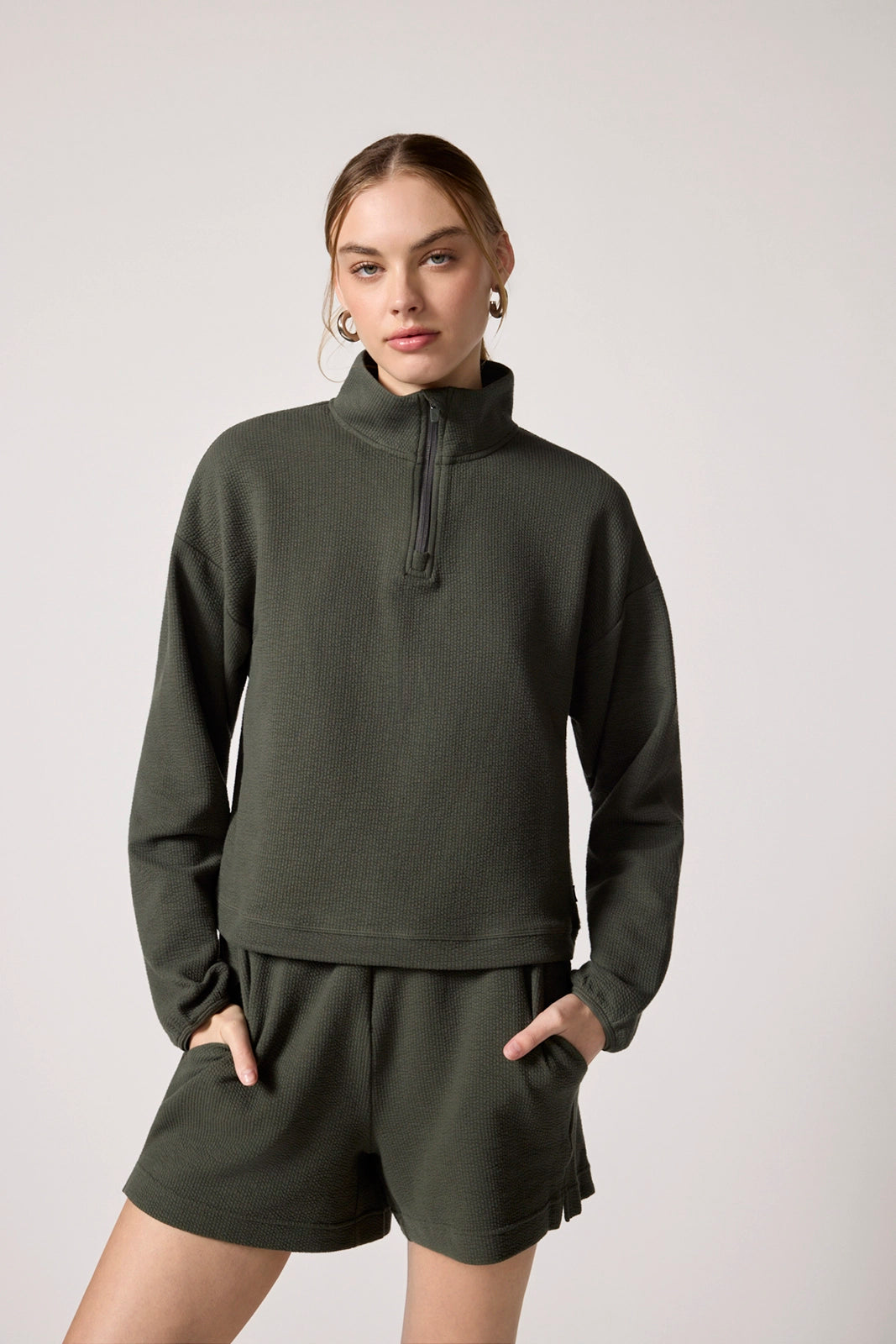 Solace 1/2 Zip Pullover - Kambaba