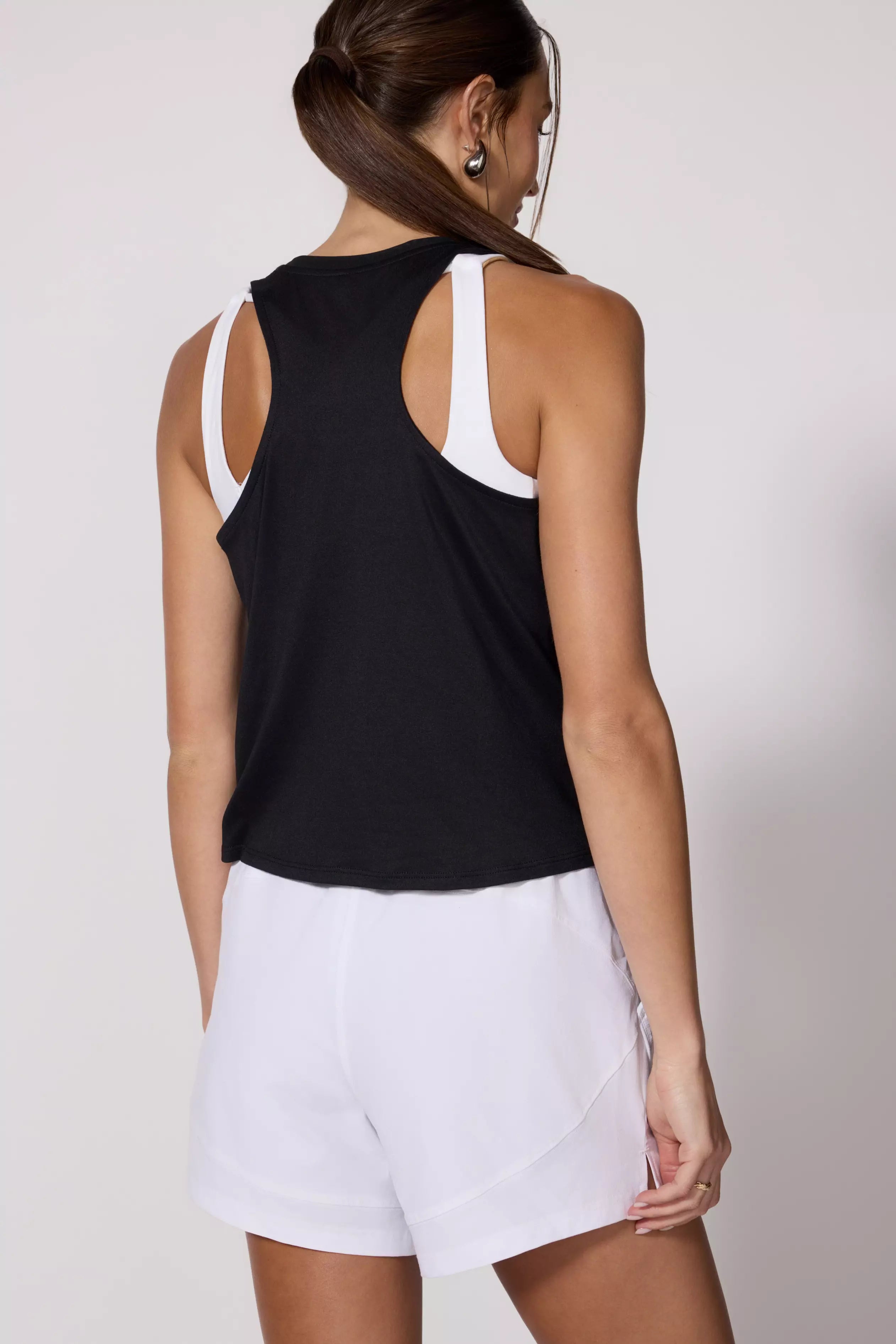 Pace Tank Fit détendu - noir