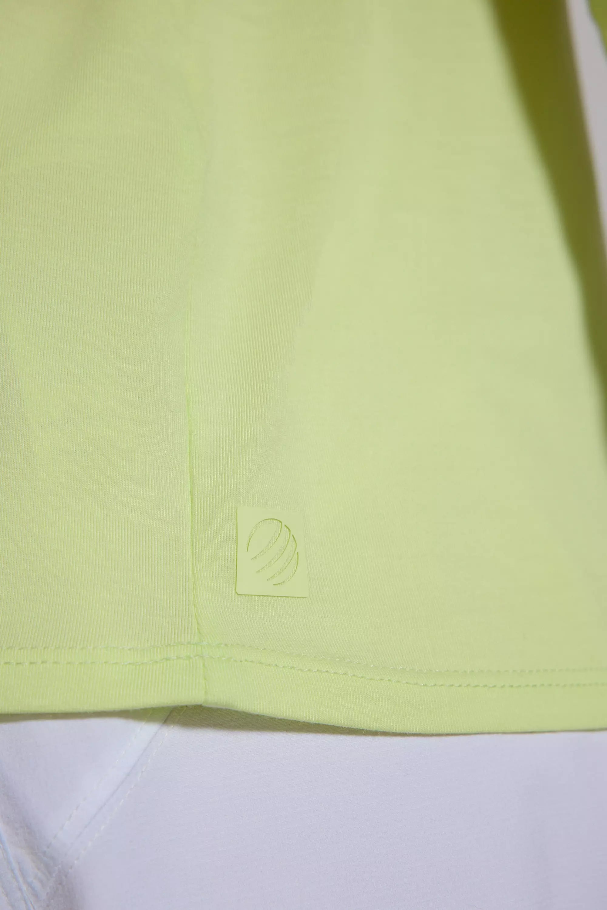 T-shirt à manches longues en tricot de performance - Shadow Lime