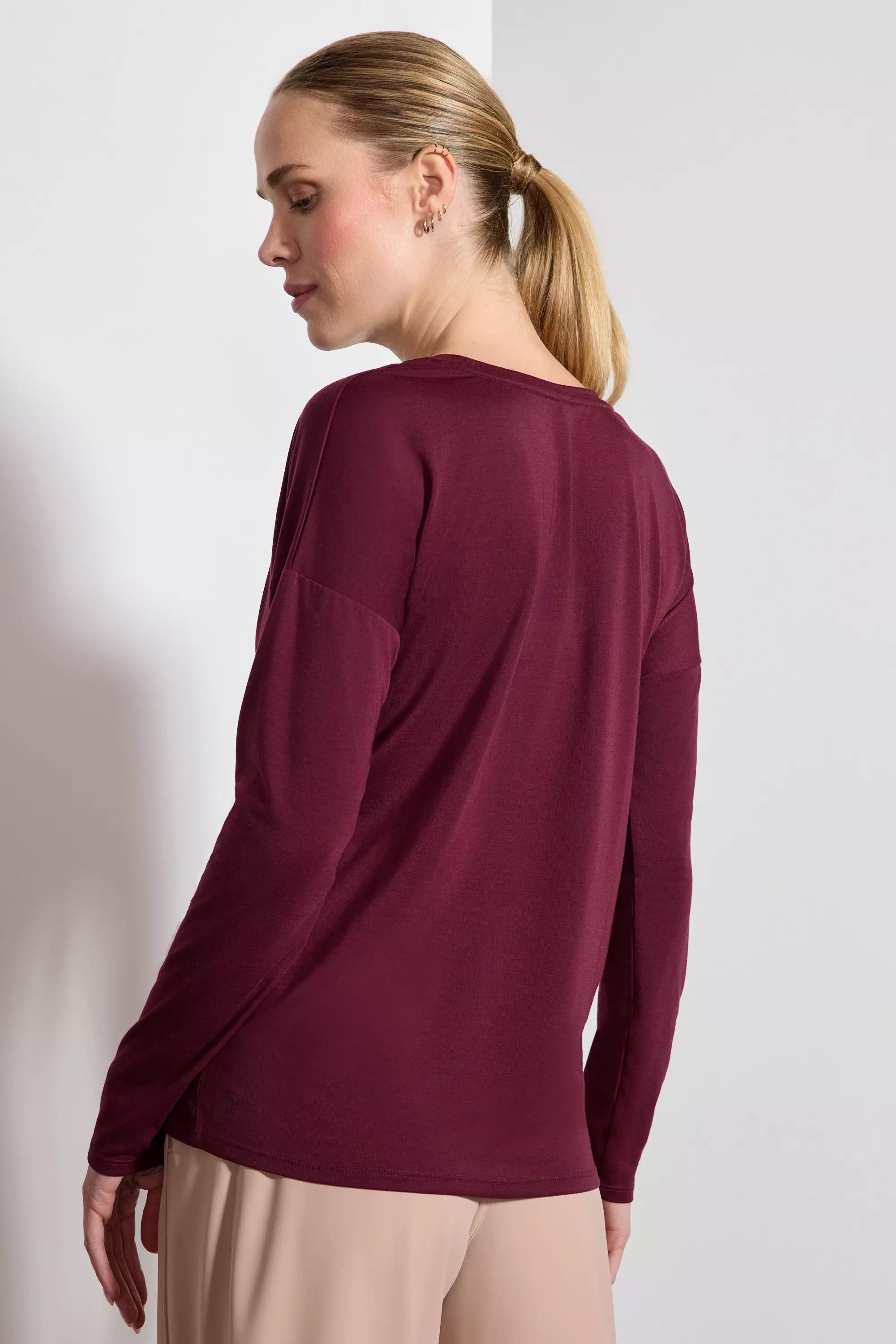 Performance Knit Long Sleeve Tee - Port Royale