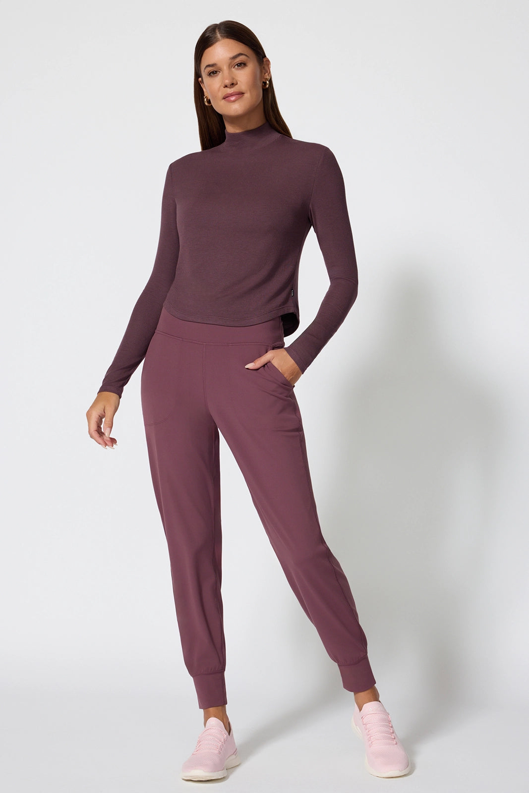 Baby Rib Long Sleeve - Huckleberry