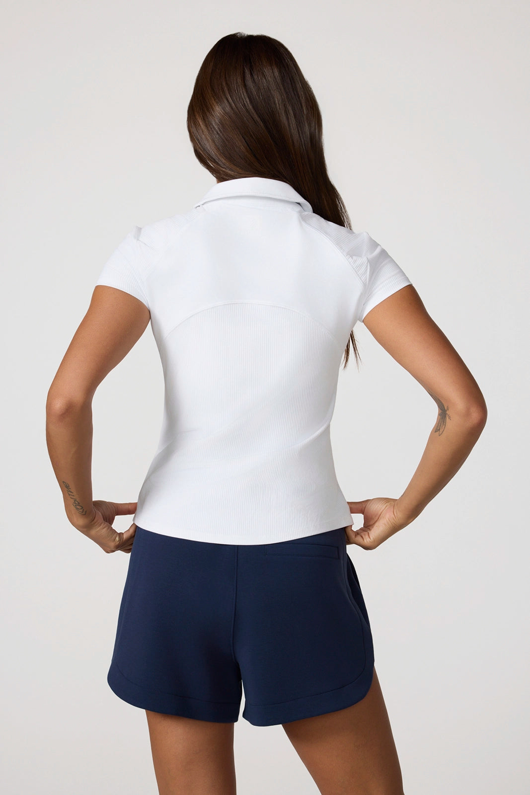 Club Short Sleeve Polo - Brilliant White