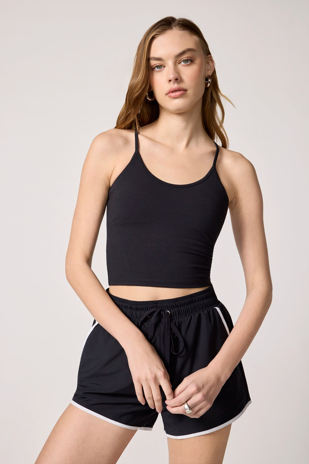 Balance Long Line Bra - Black