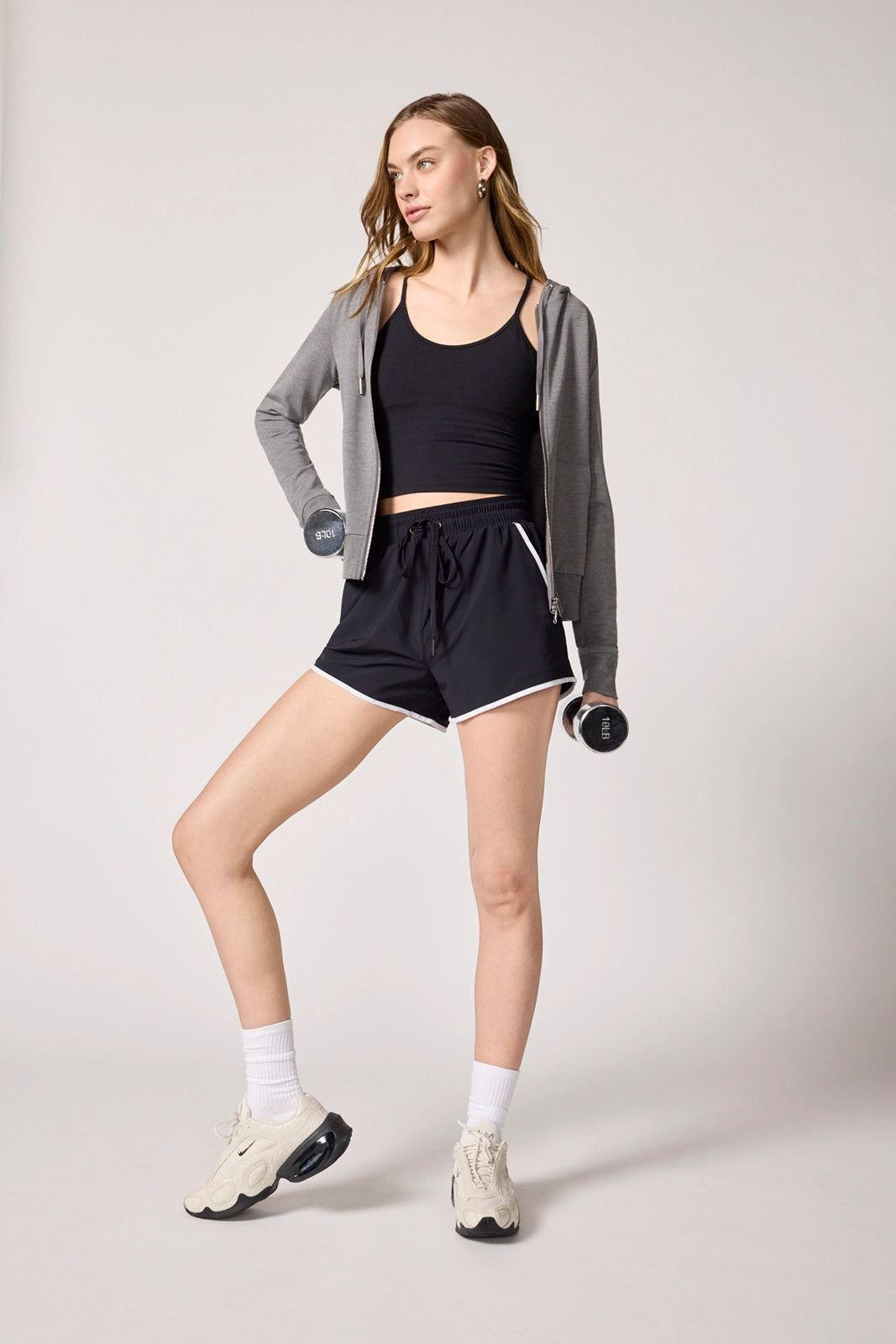 Balance Long Line Bra - Black