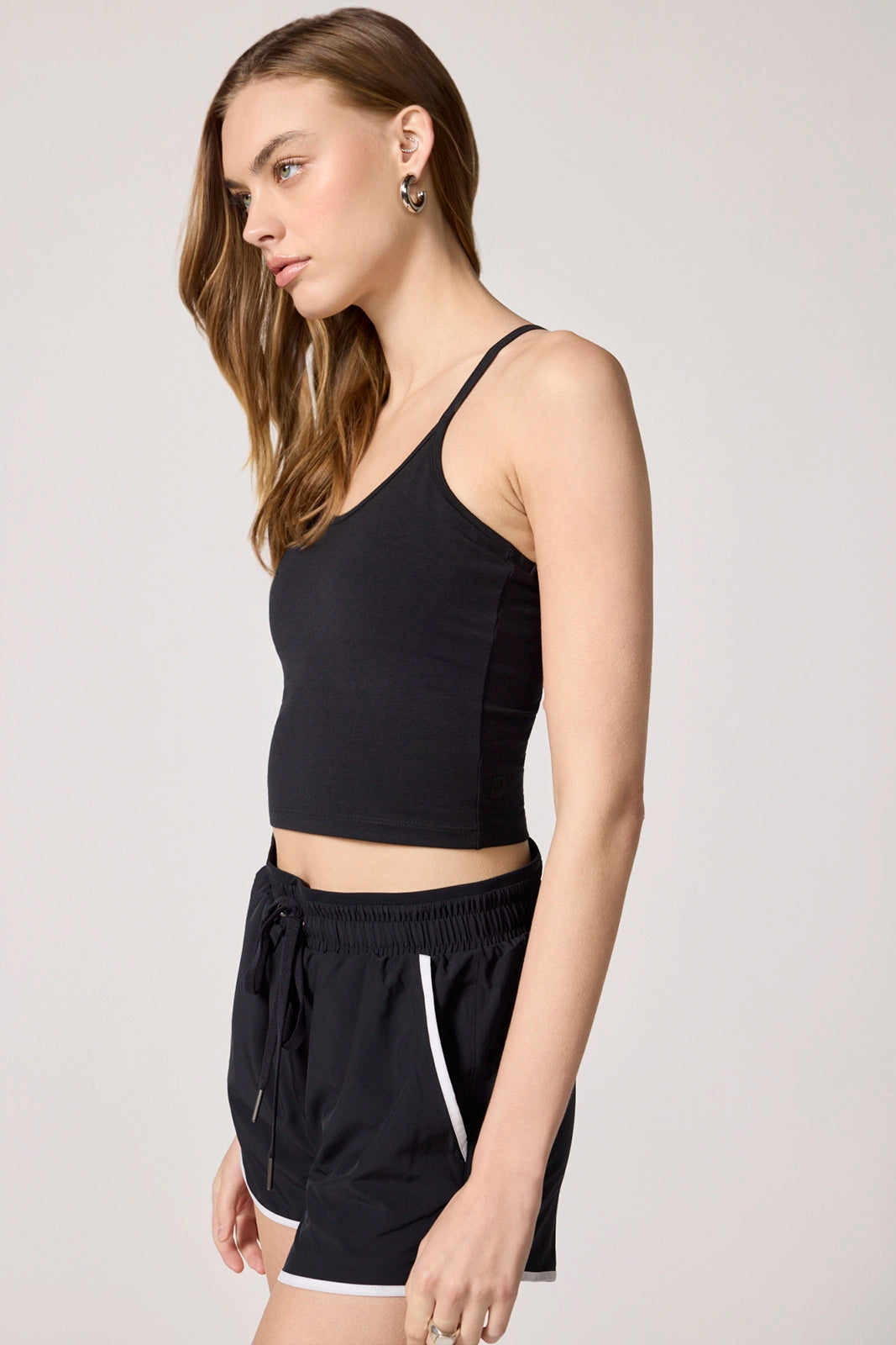 Balance Long Line Bra - Black