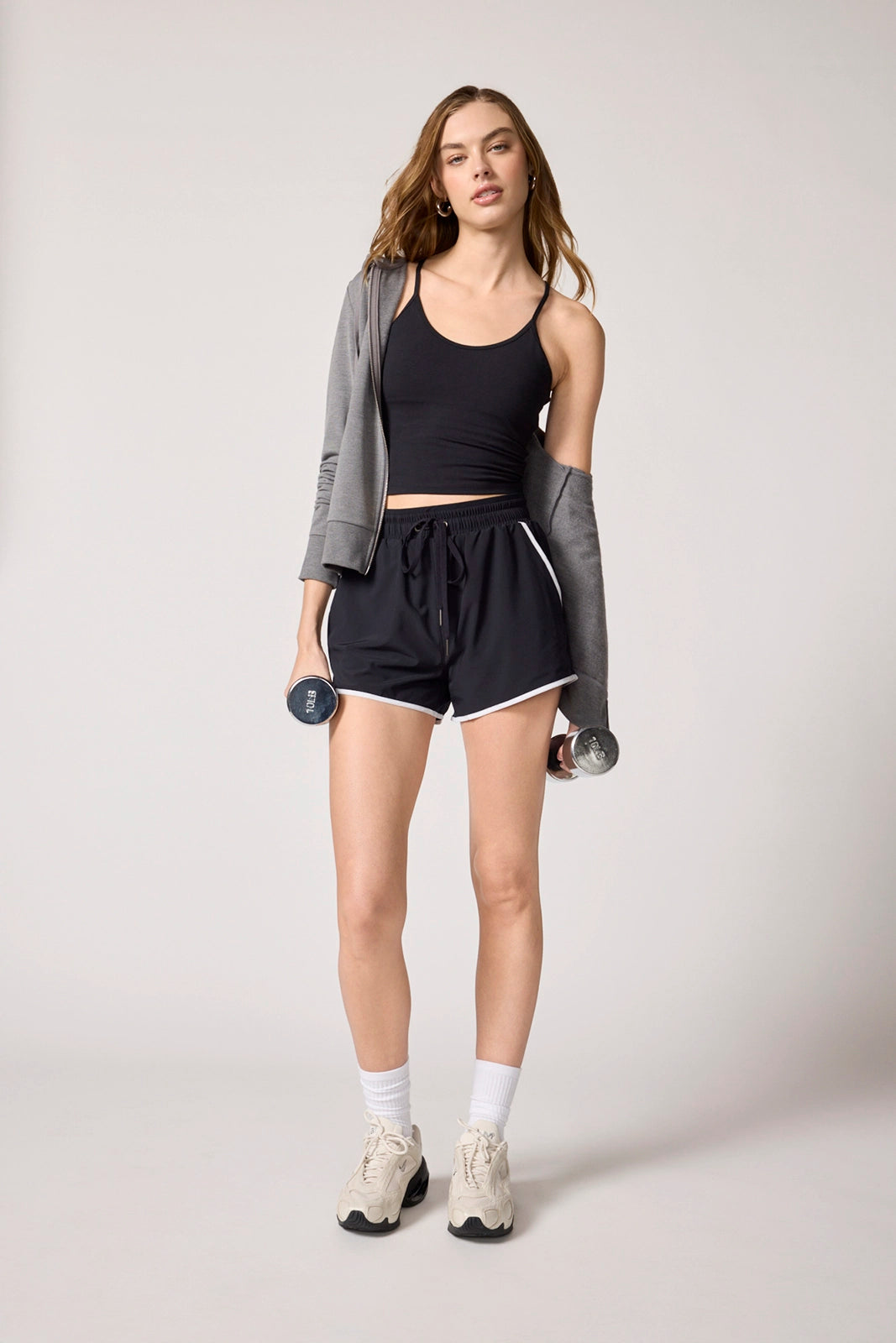 Balance Long Line Bra - Black