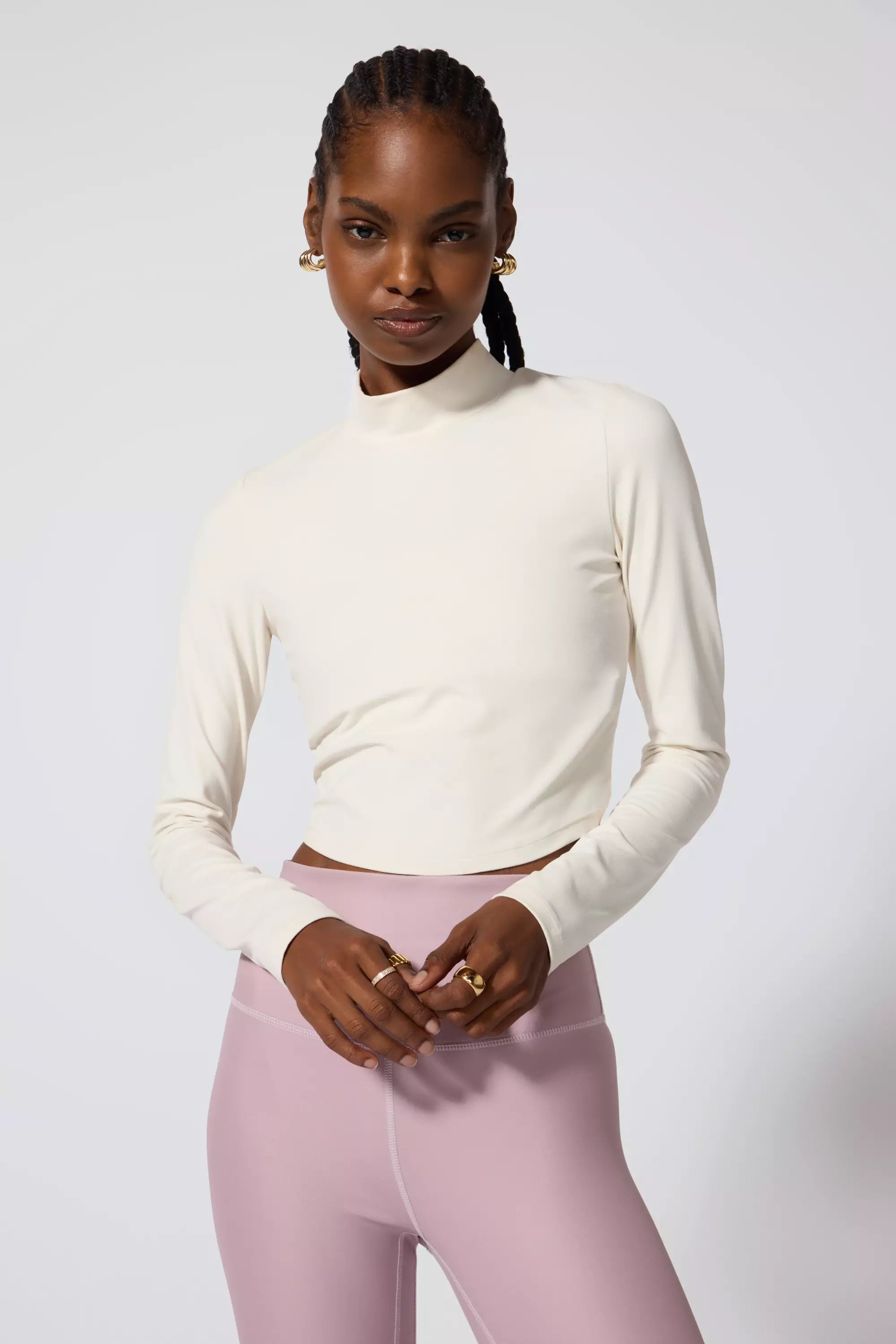 Cloud Open-Back Top - bouleau