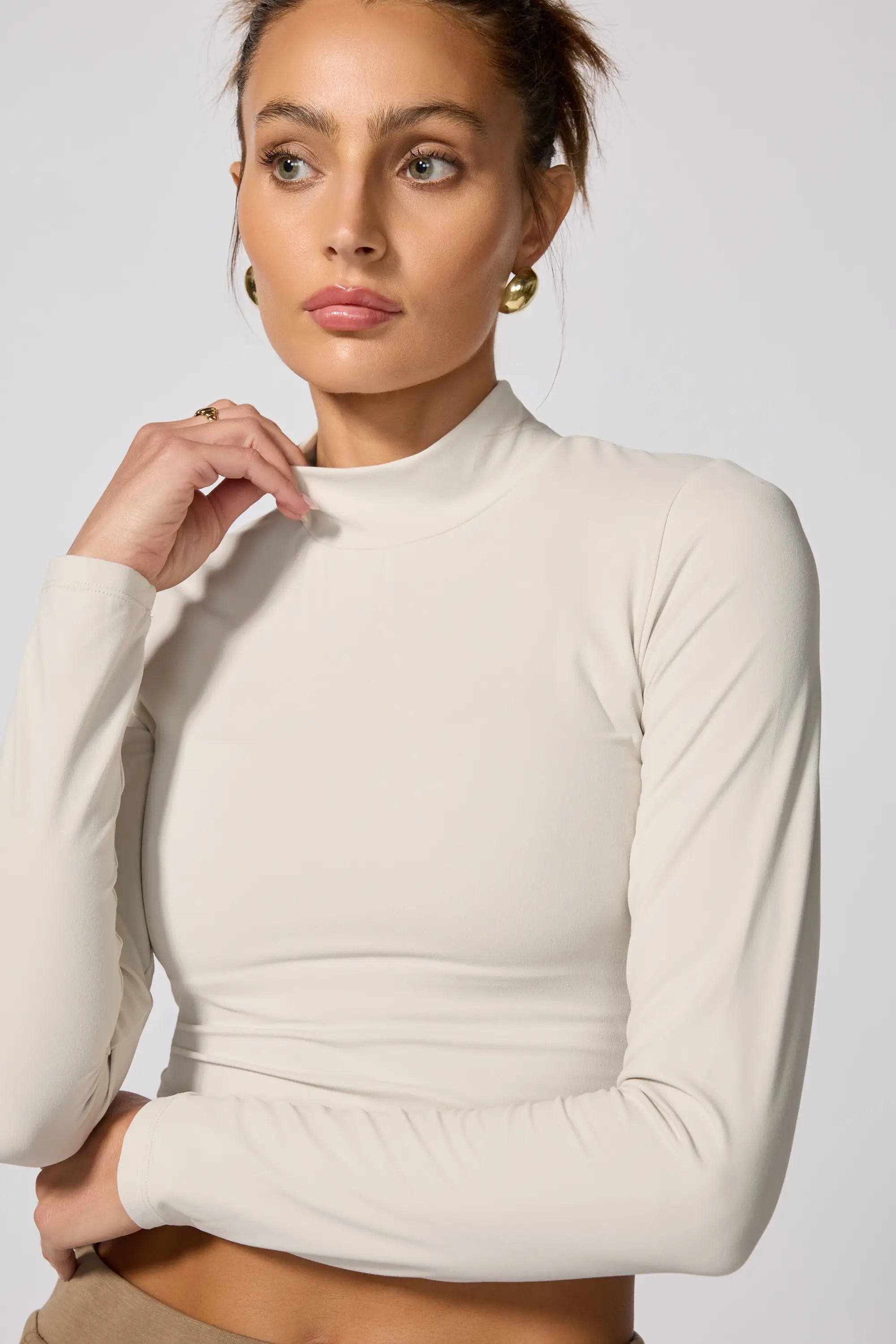 Cloud Open-Back Top - Moonbeam