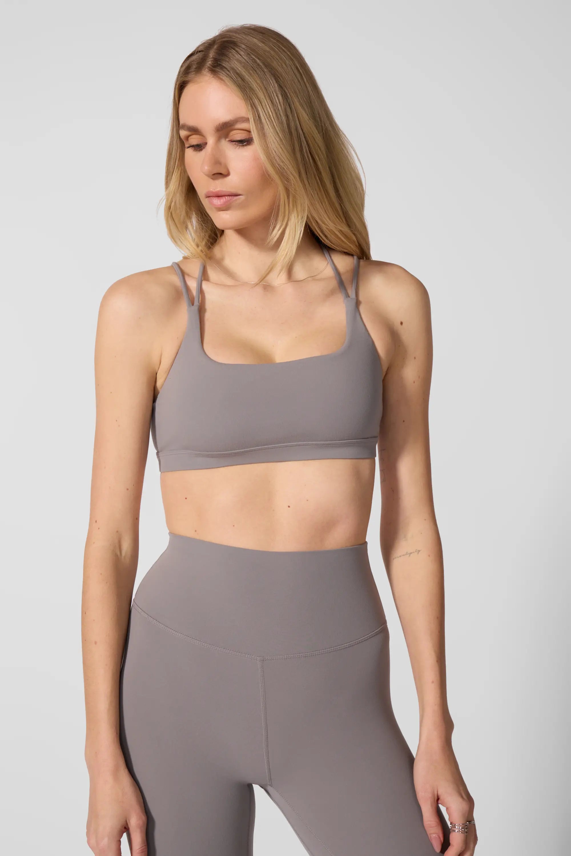 Cloud Strappy Bra - Steel Grey