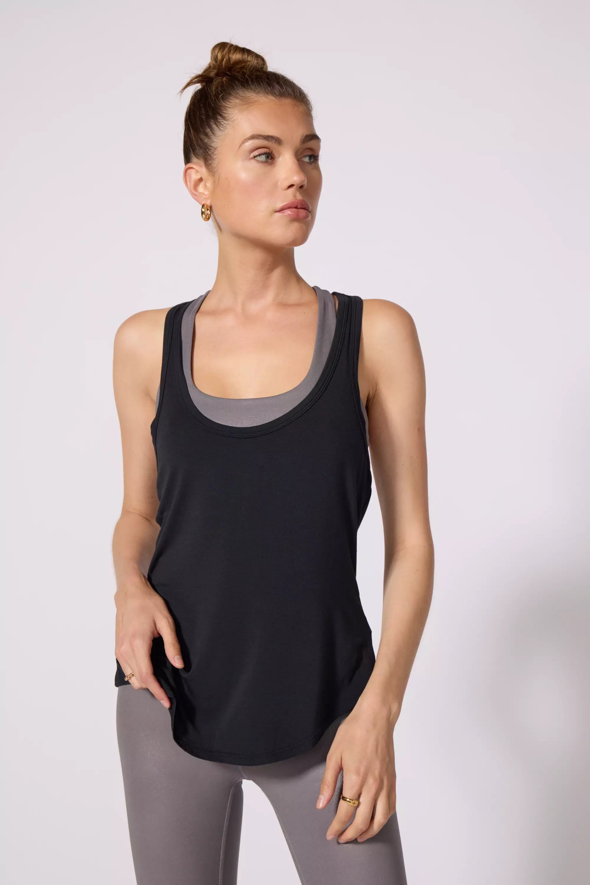 Carrera Tank - Black Gat Black