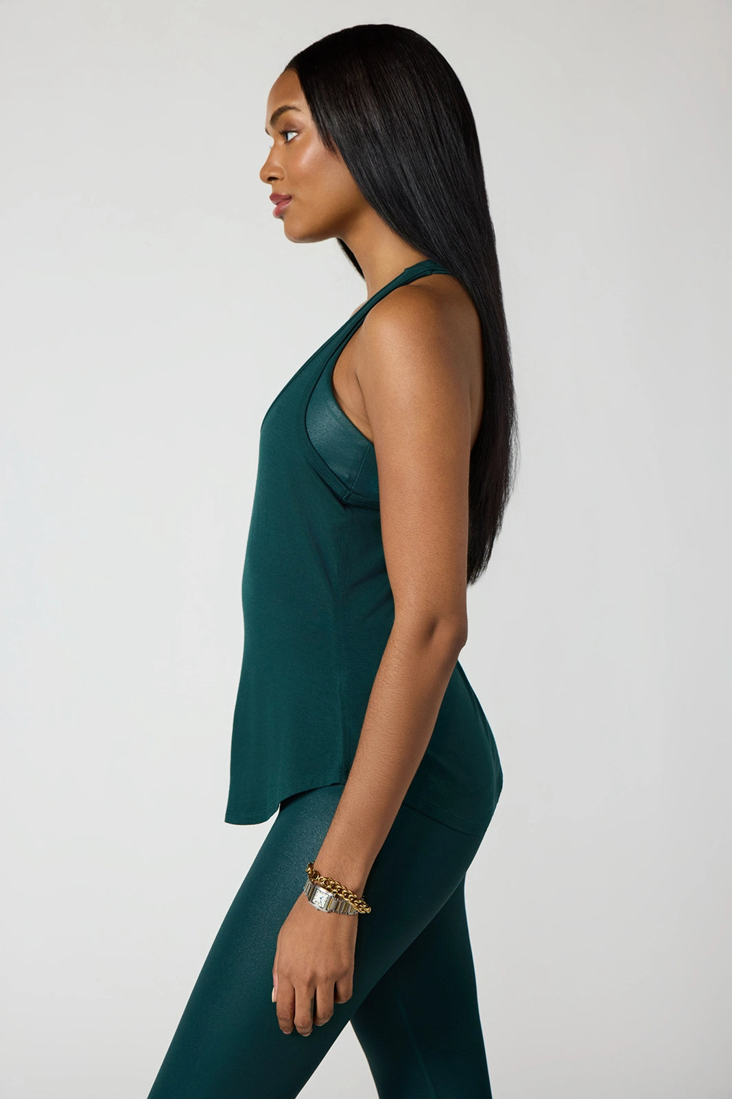 Breeze Racer Tank - Ponderosa Pine
