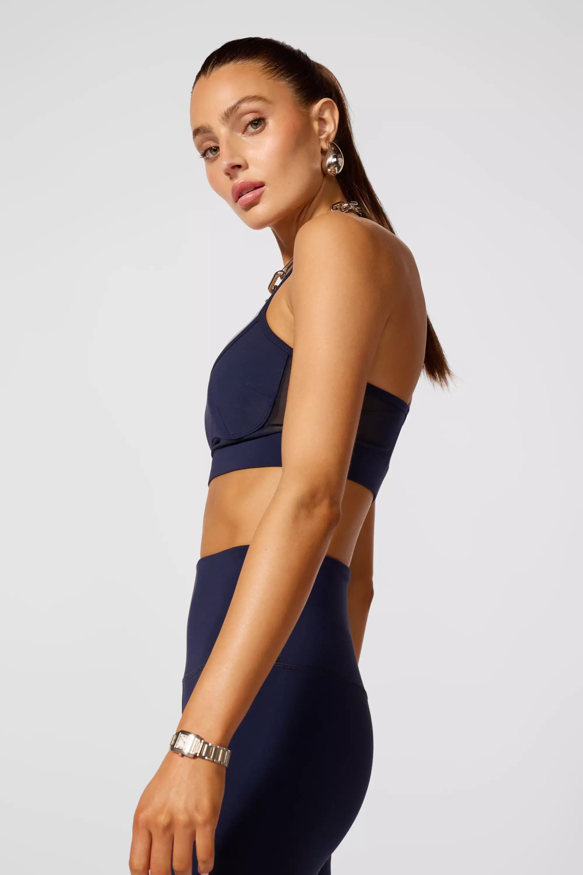 Sculpt Cross Back Bra - Blazer azul marino