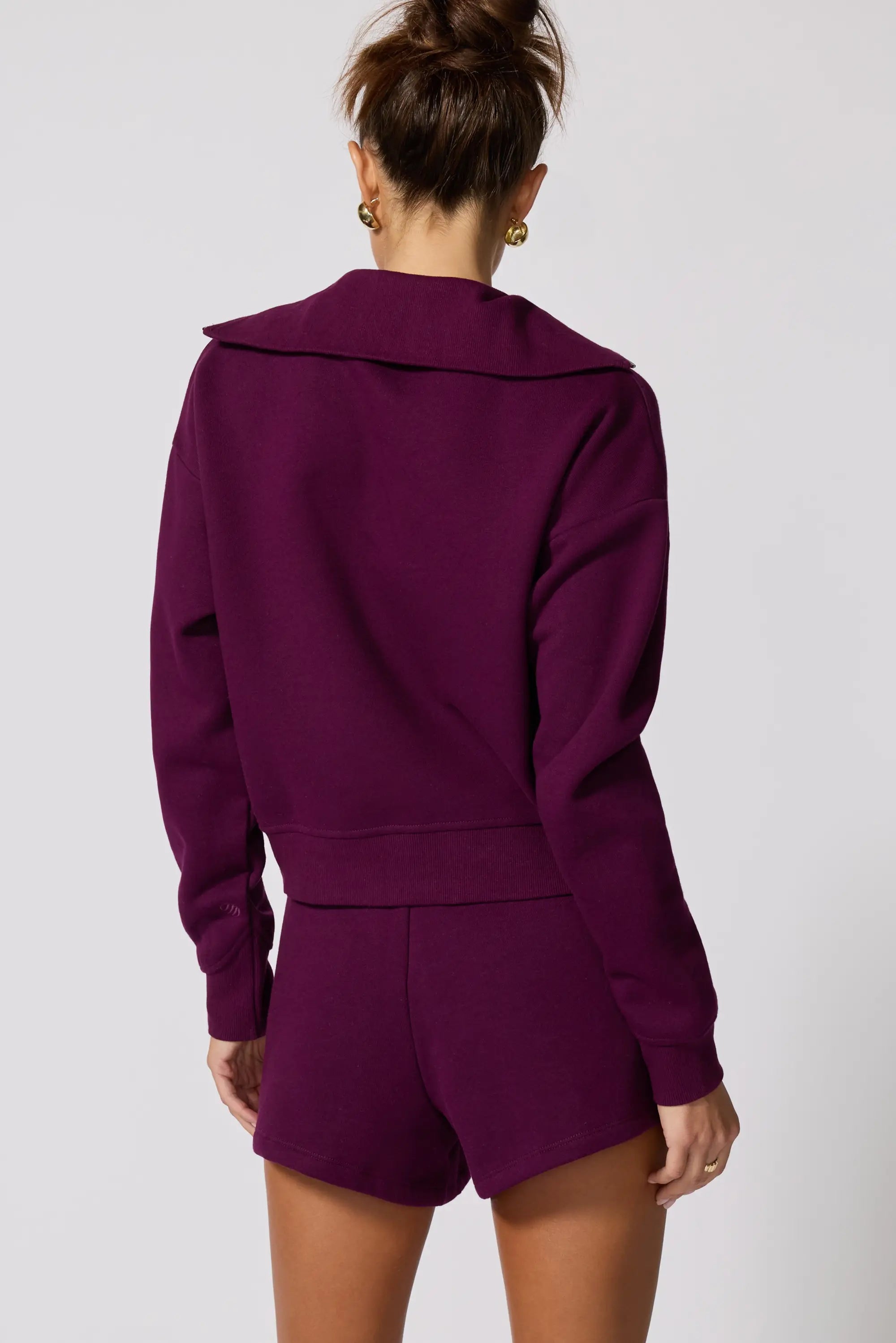 Luxefleece 1/4 Zip Sweatshirt - Pickled Beet
