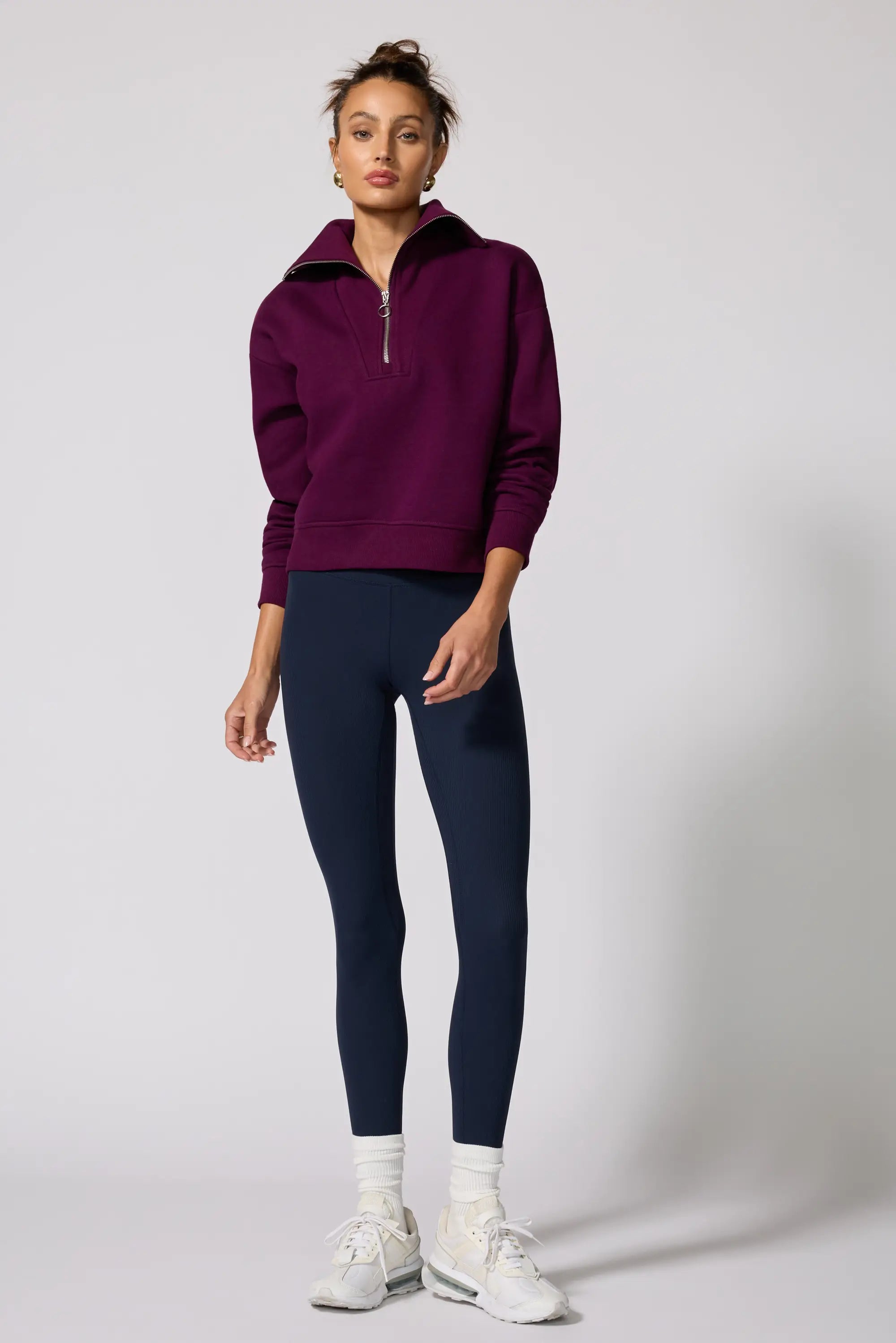 Luxefleece 1/4 Zip Sweatshirt - Pickled Beet