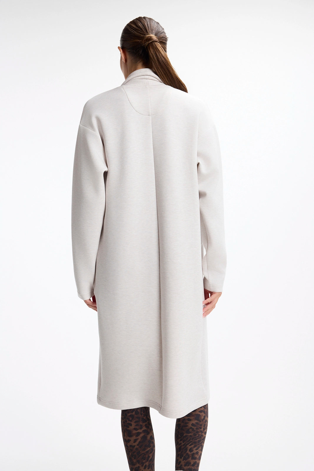 Dreamweave™ Long Cardigan - Htr Moonbeam