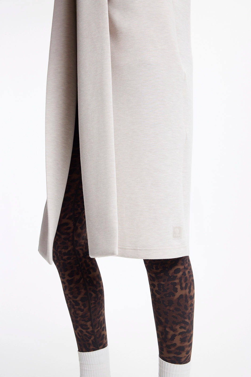 Dreamweave™ Long Cardigan - Htr Moonbeam
